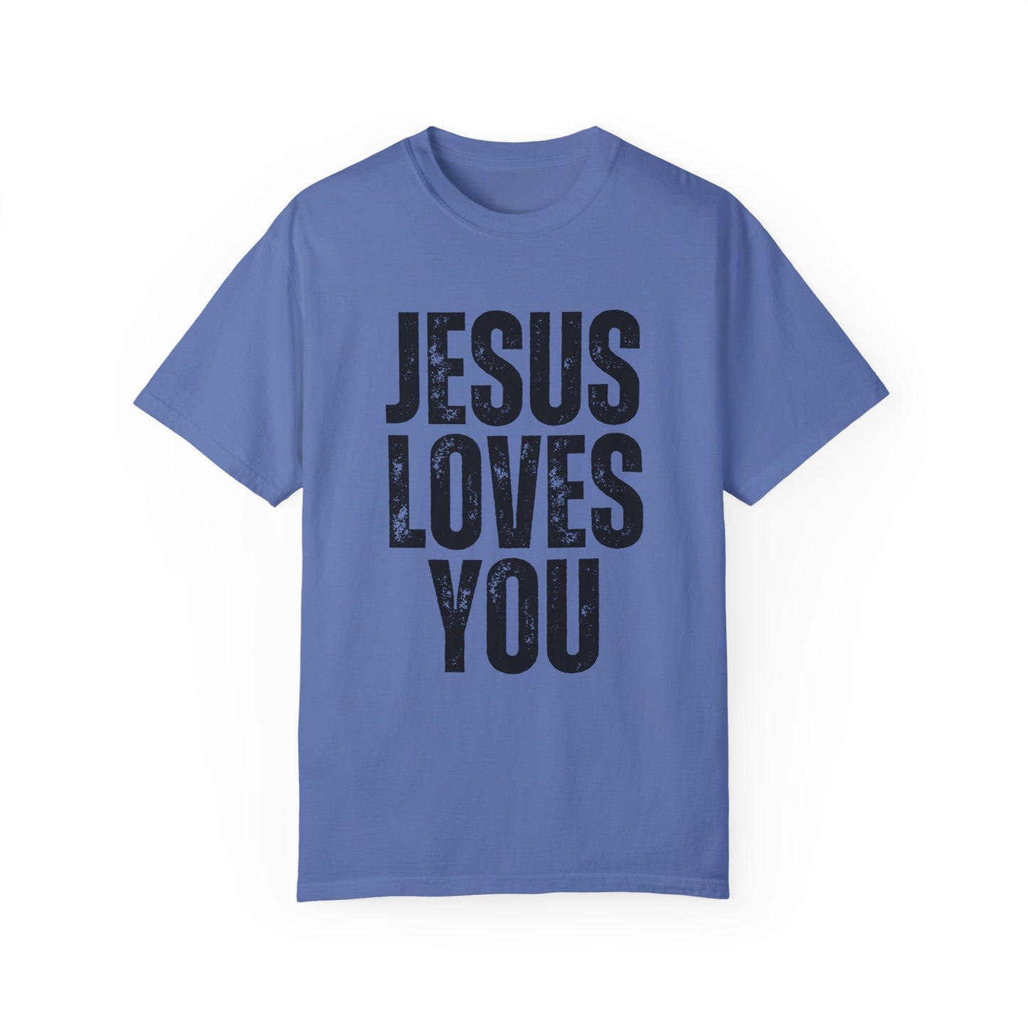 Comfort Colors Unisex Jesus Loves You Shirt