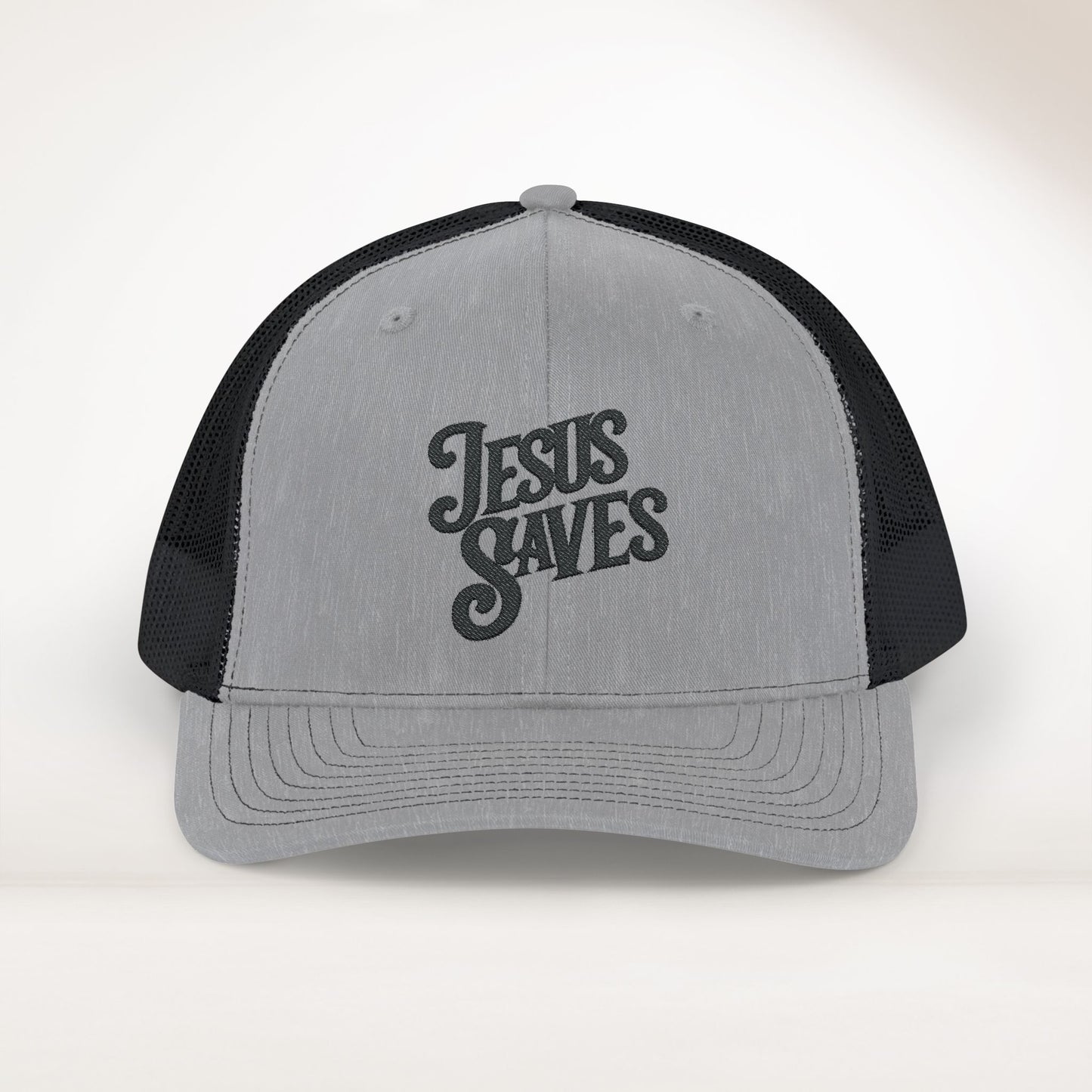 Jesus Saves Snapback Trucker Cap