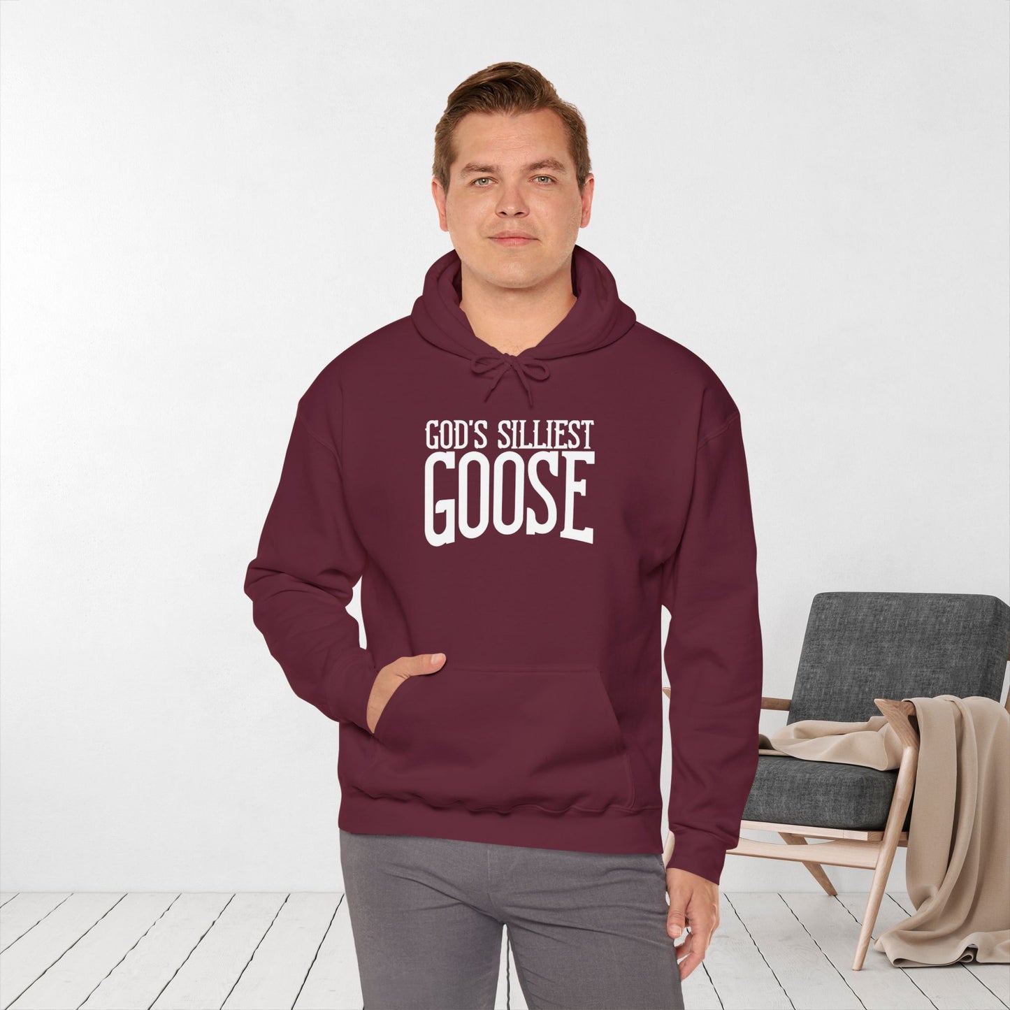 God's Silliest Goose Hoodie - Men's Edition