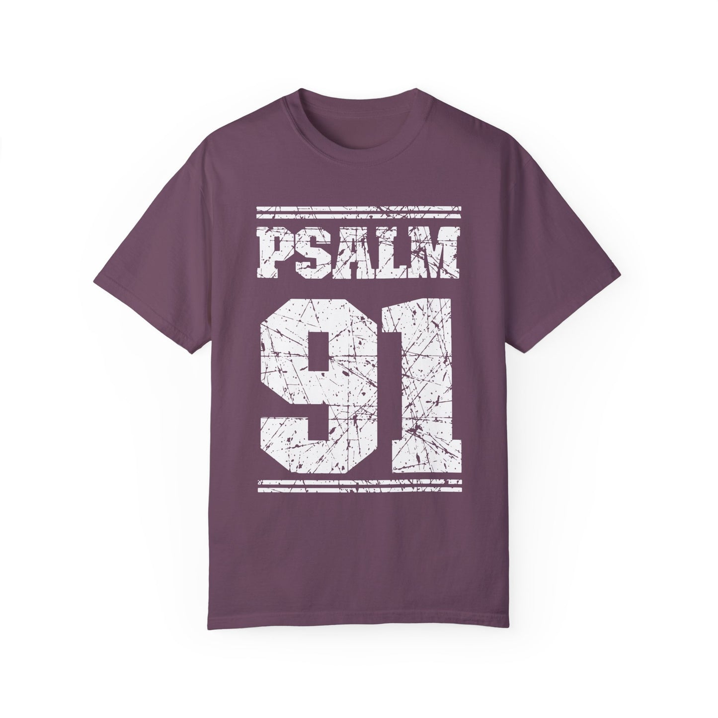 Psalm 91 Comfort Colors Christian Shirt - Bible Verse Shirt