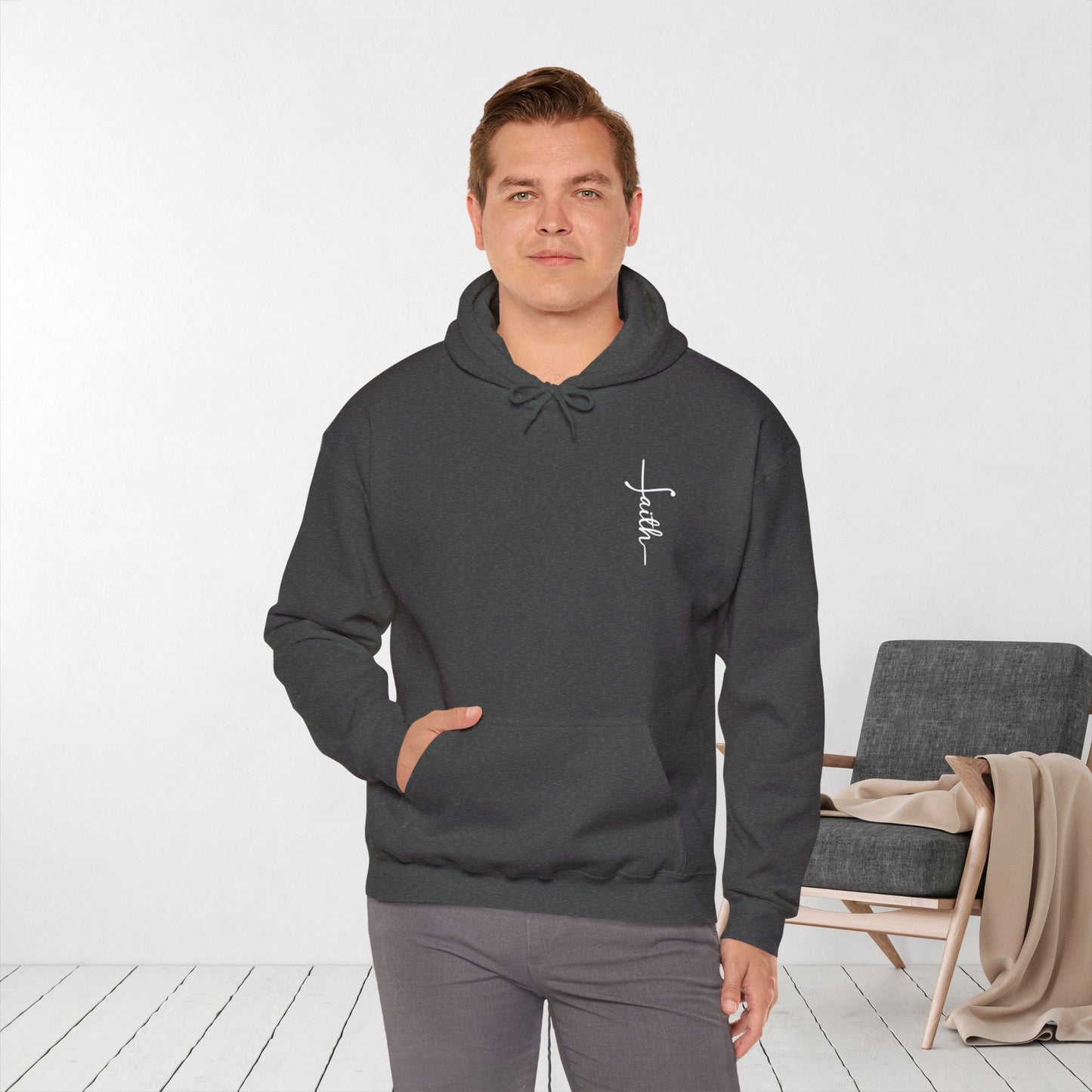 Faith Can Move Mountains Christian Hoodie