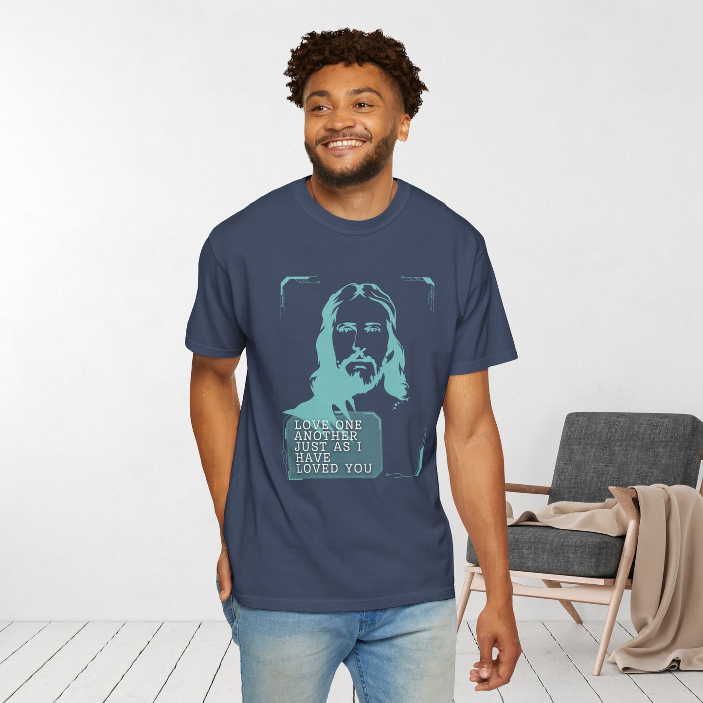 Comfort Colors Men's Jesus Shirt