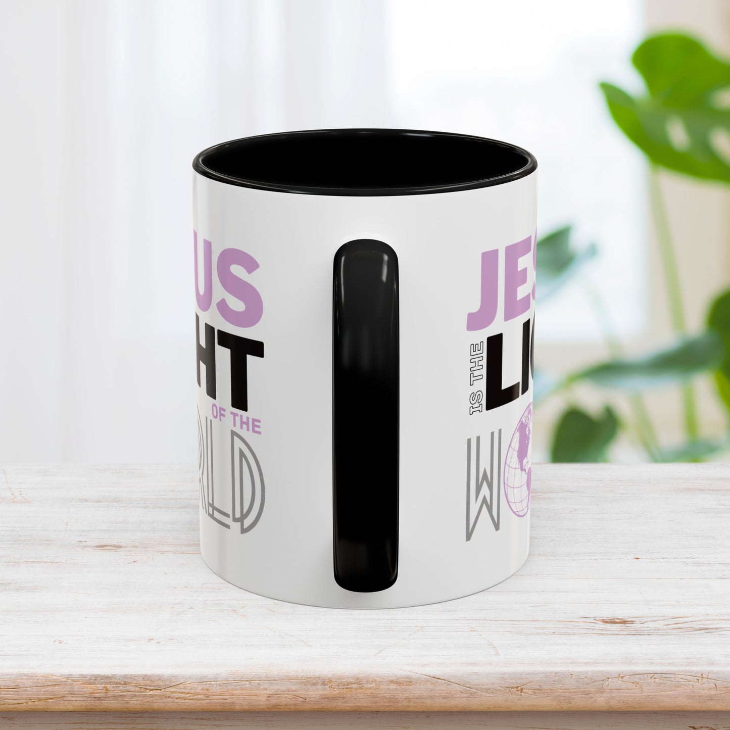 Jesus is The Light of The World Mug - Christian Coffee Mug - Jesus Mug