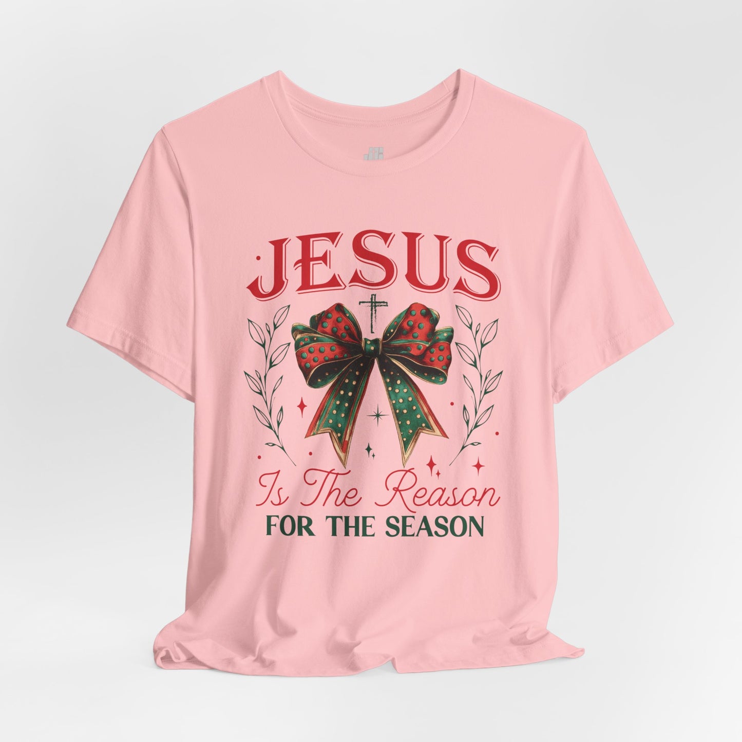 Jesus Is The Reason For The Season Soft Cotton Tee - Christian Christmas Shirt