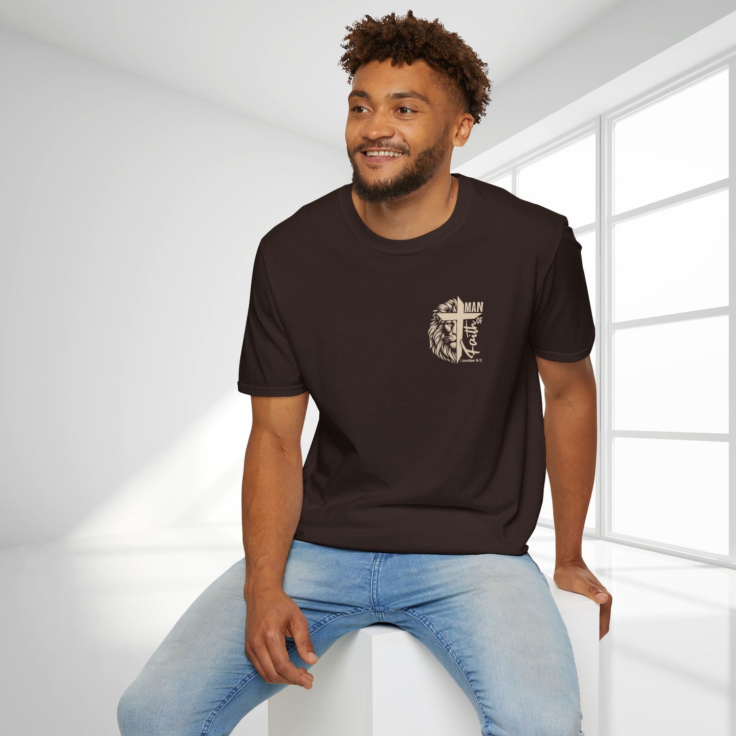 Man of Faith Softstyle T-shirt