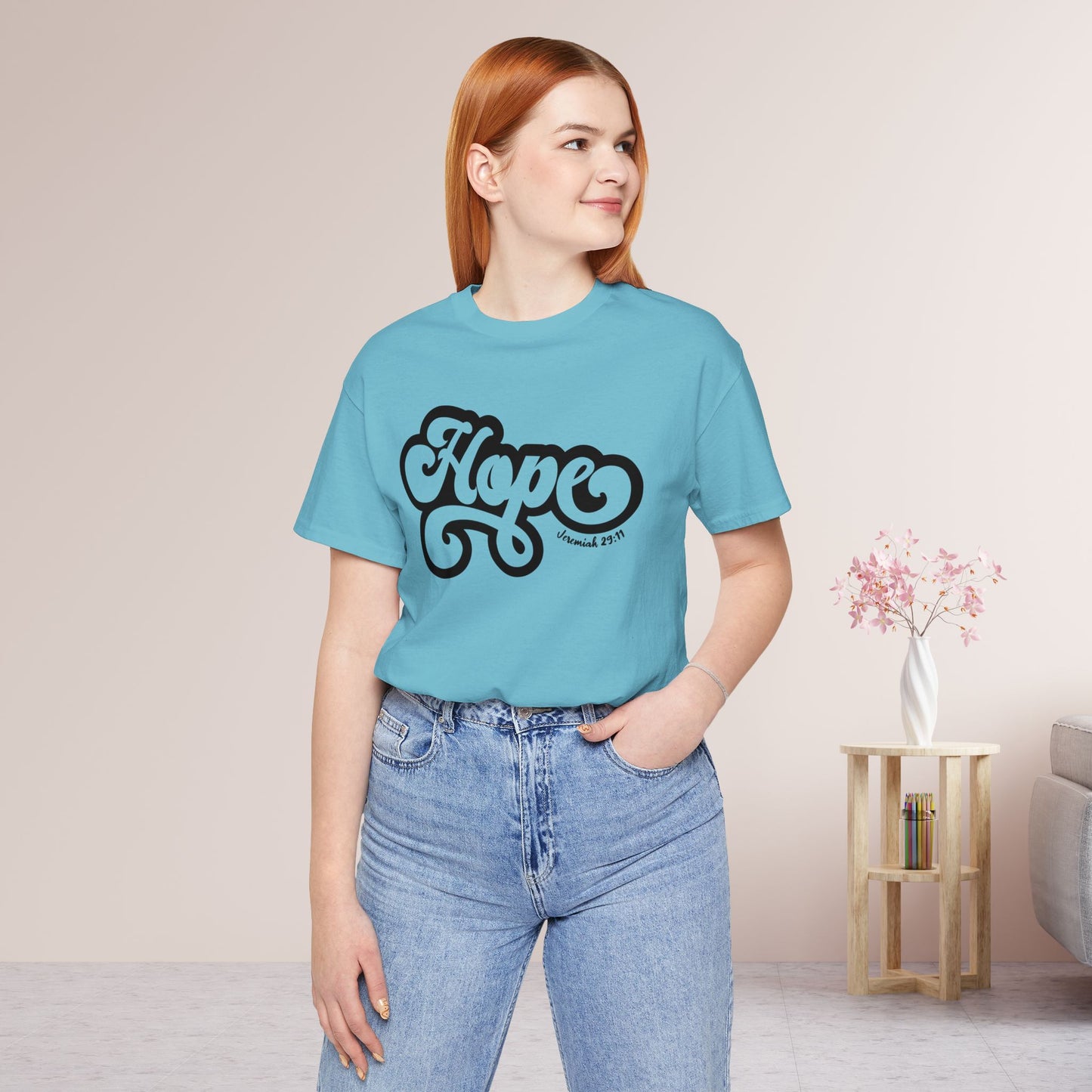 Hope Shirt - Bible Verse Christian Soft Cotton Tee