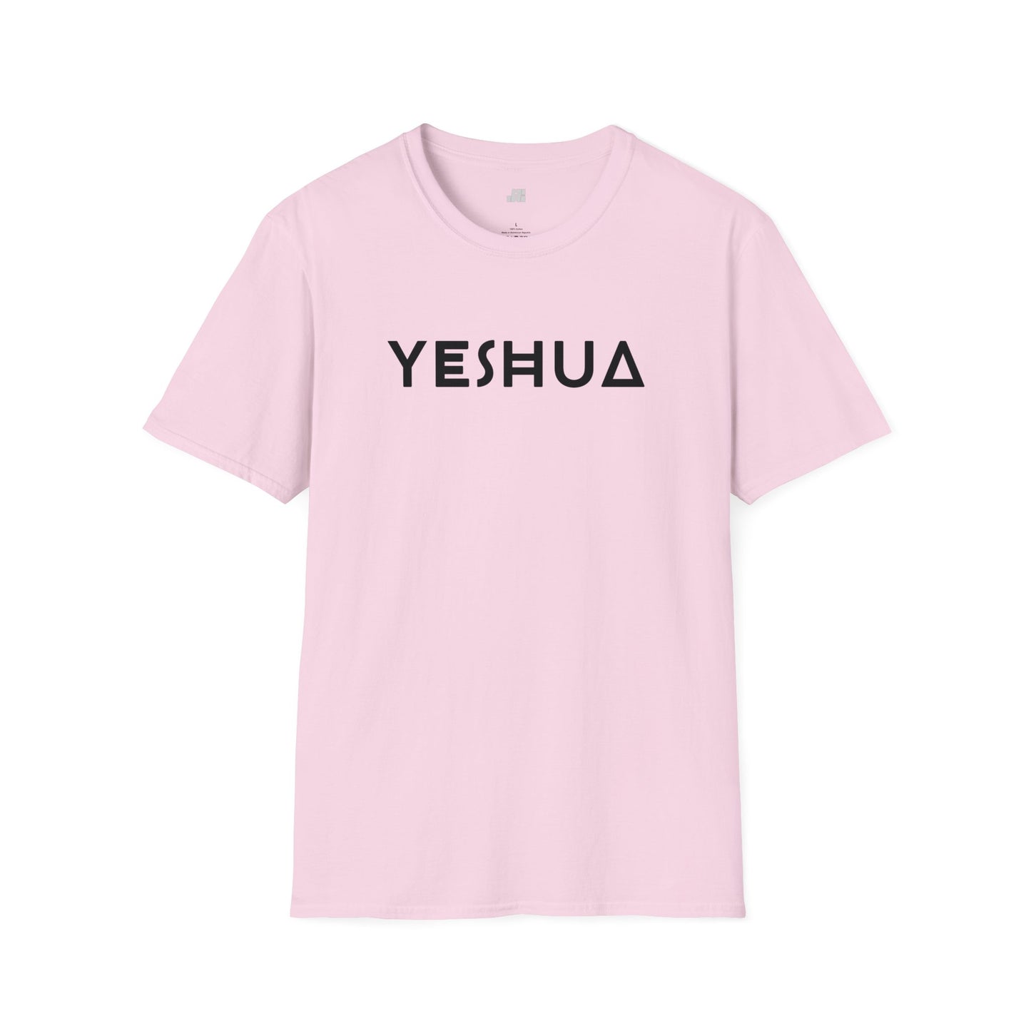 Unisex YESHUA Softstyle T-shirt -  Minimalist Christian Shirt