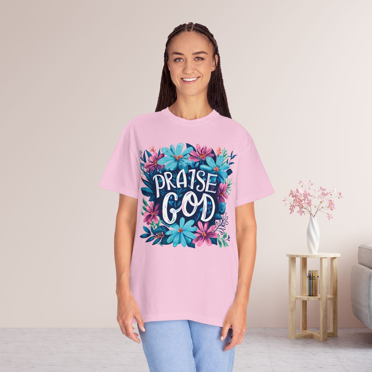 Praise God Women's Comfort Colors Shirt