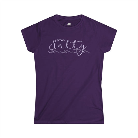 Christian Women's Stay Salty Softstyle T-shirt