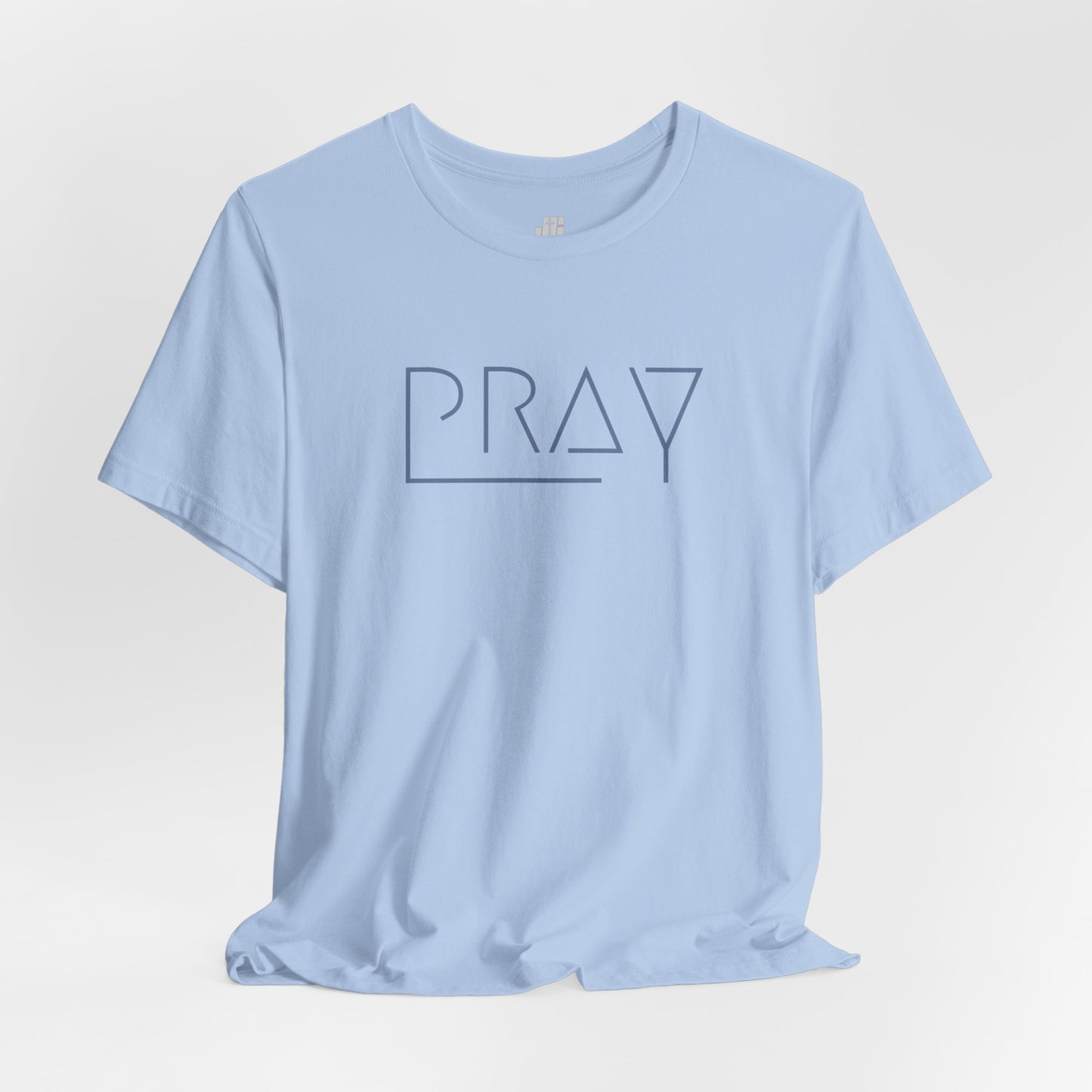 Minimalist Pray Soft Cotton Tee - Pray On It, Pray Over It, Pray Through It T-shirt