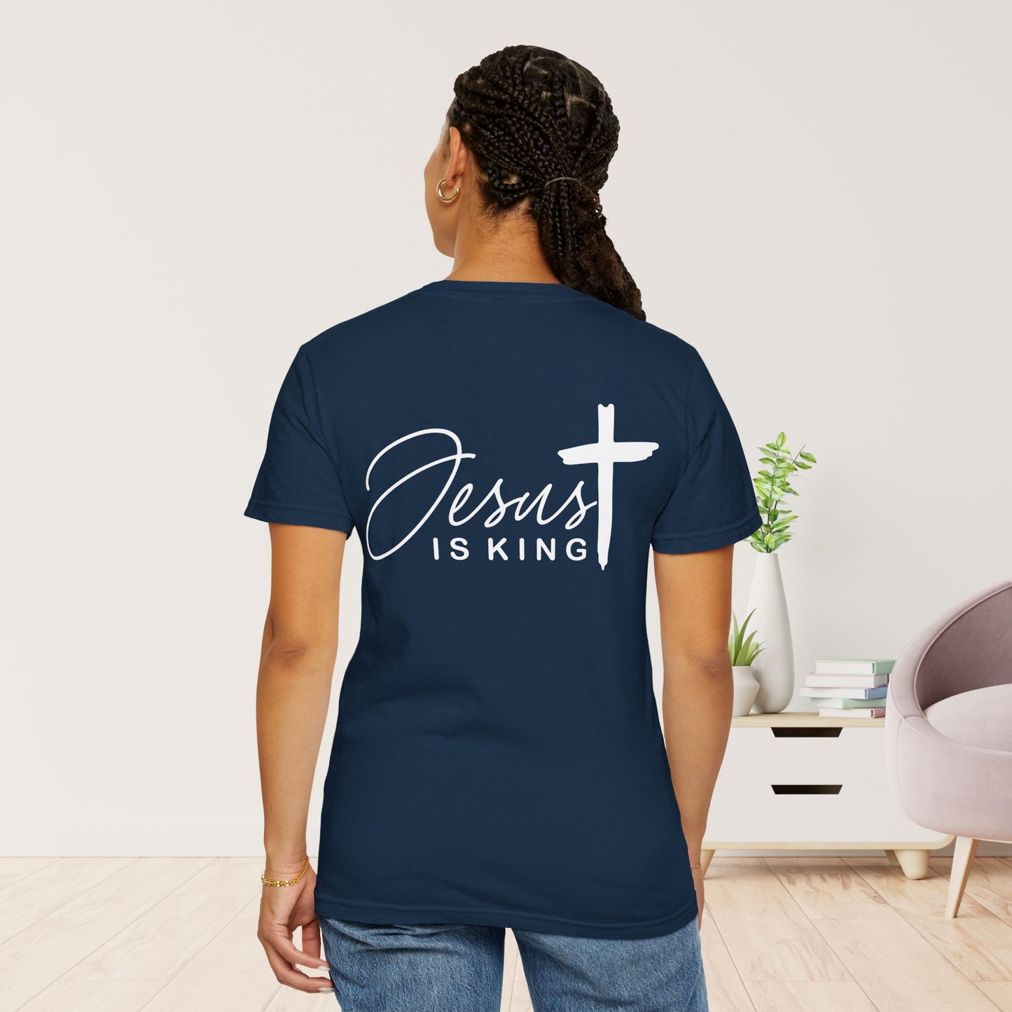 Comfort Colors Jesus is King Christian Shirt