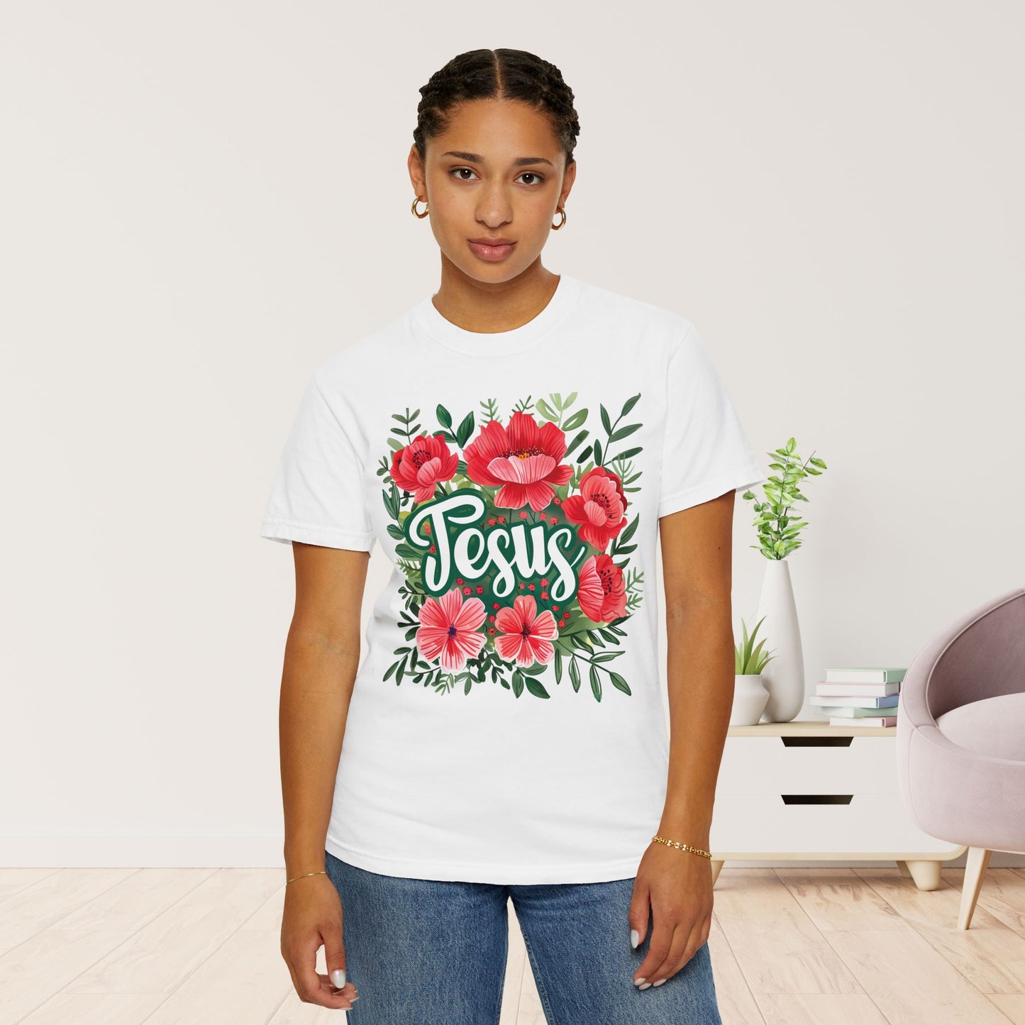 Women's Comfort Colors Jesus Tee