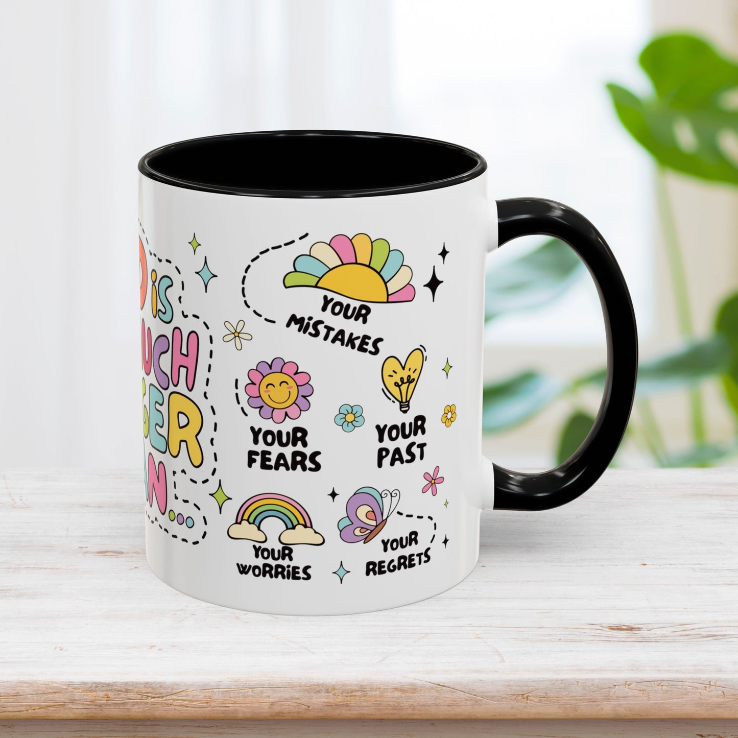 God is So Much Bigger Than Mug - Christian Coffee Mug