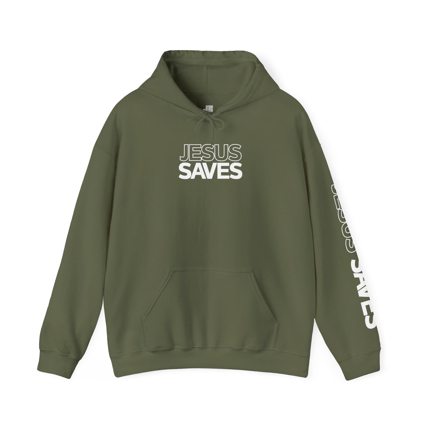 Jesus Saves Hoodie - Acts 4:12 Bible Verse Christian Hoodie