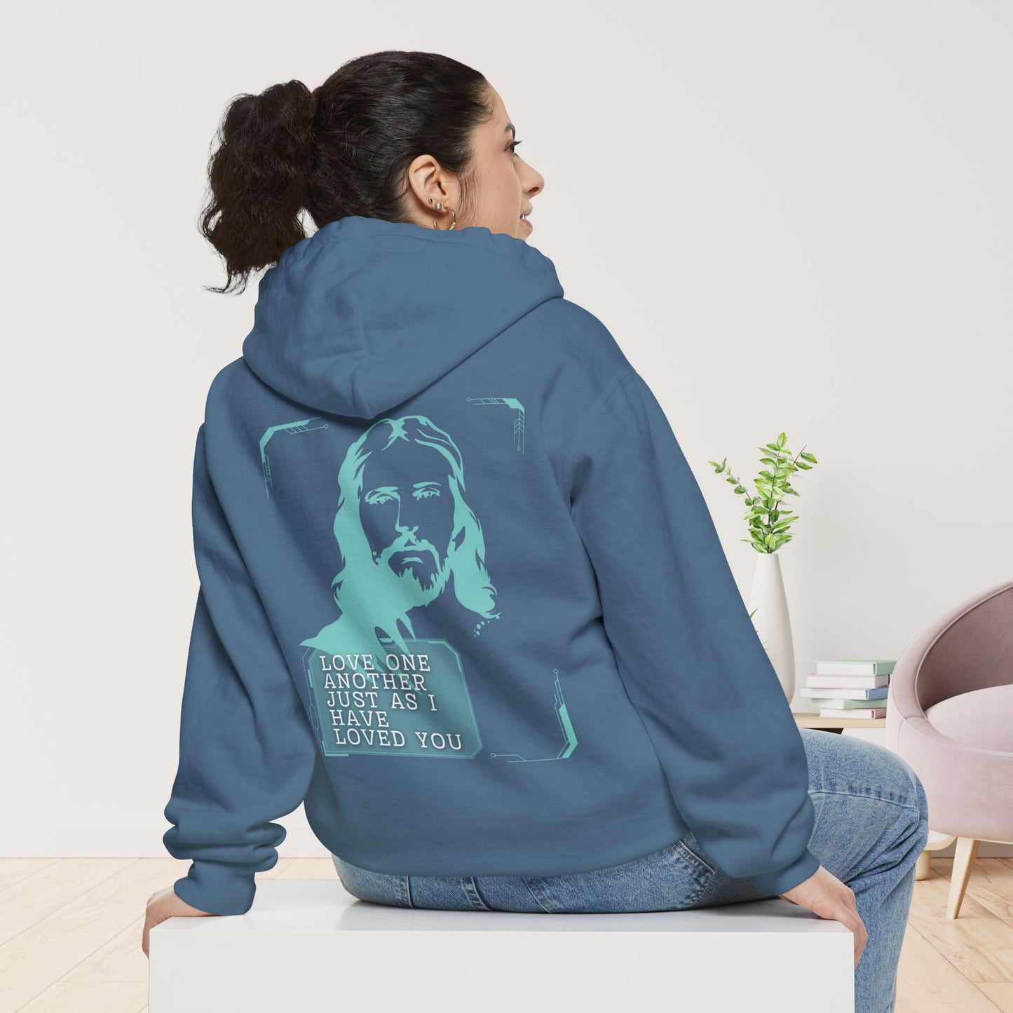 Comfort Colors Jesus Hoodie