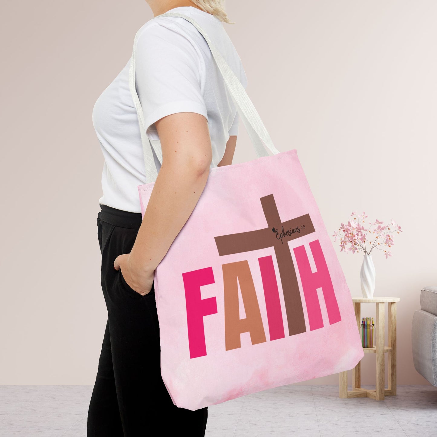 Faith Tote Bag - Christian Tote Bag