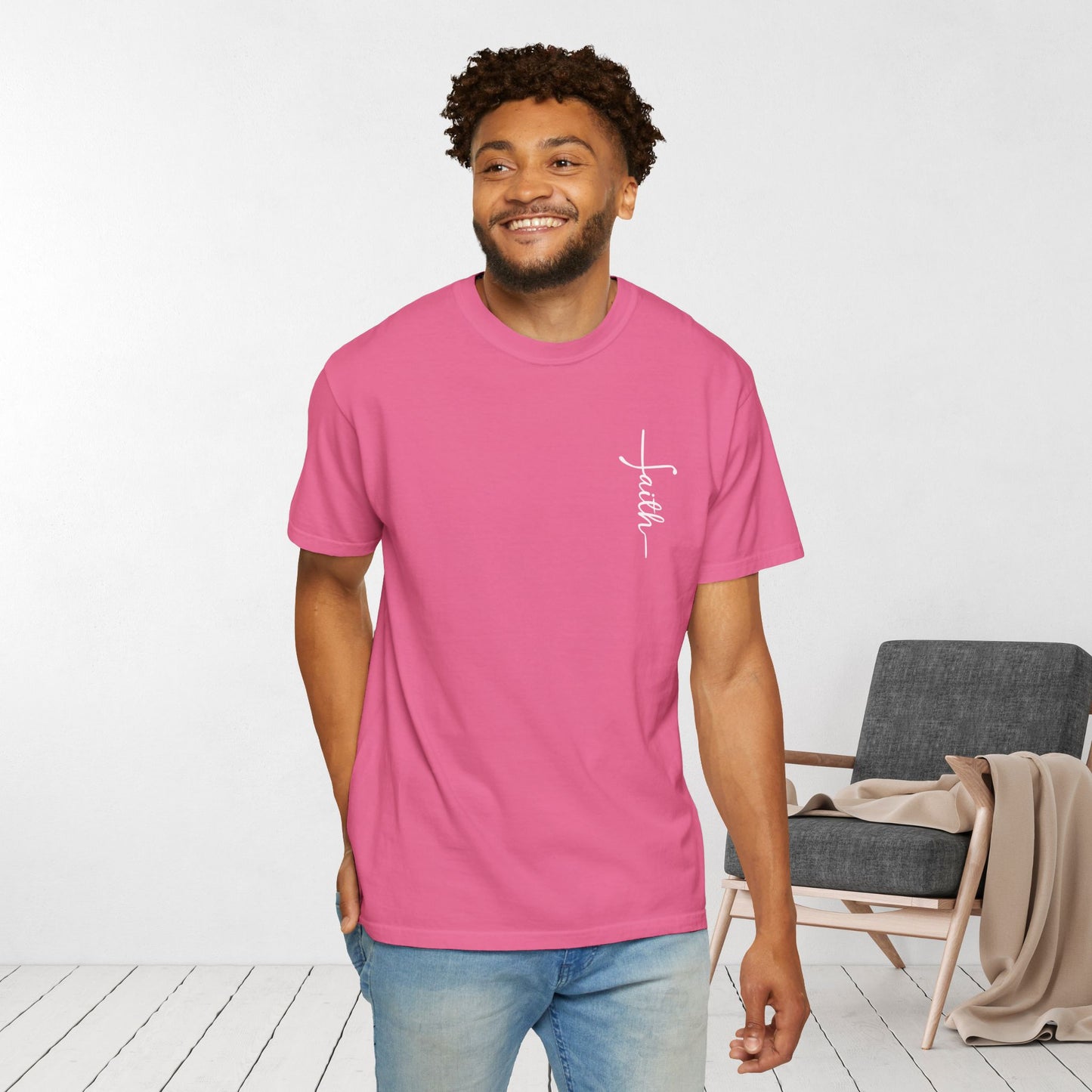 Comfort Colors Faith Can Move Mountains Unisex Shirt