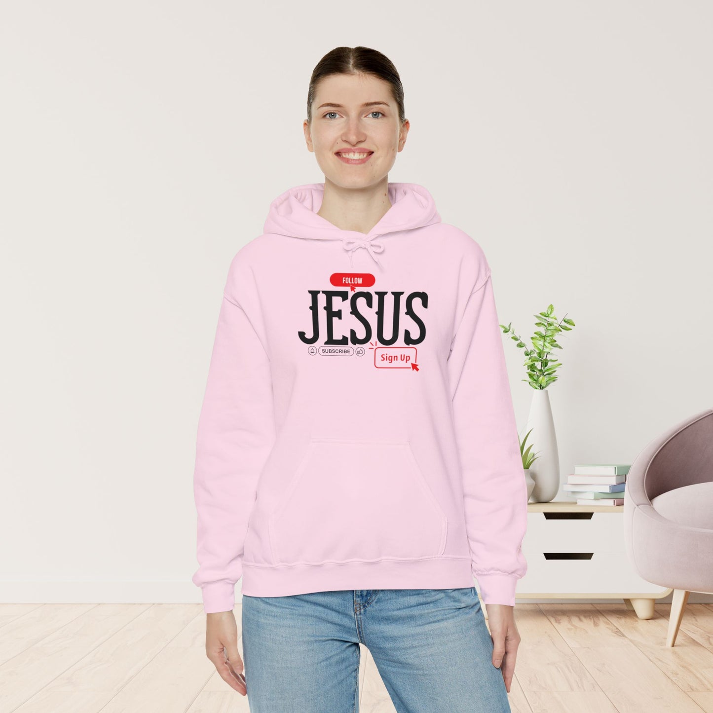 Unisex Follow Jesus Hoodie