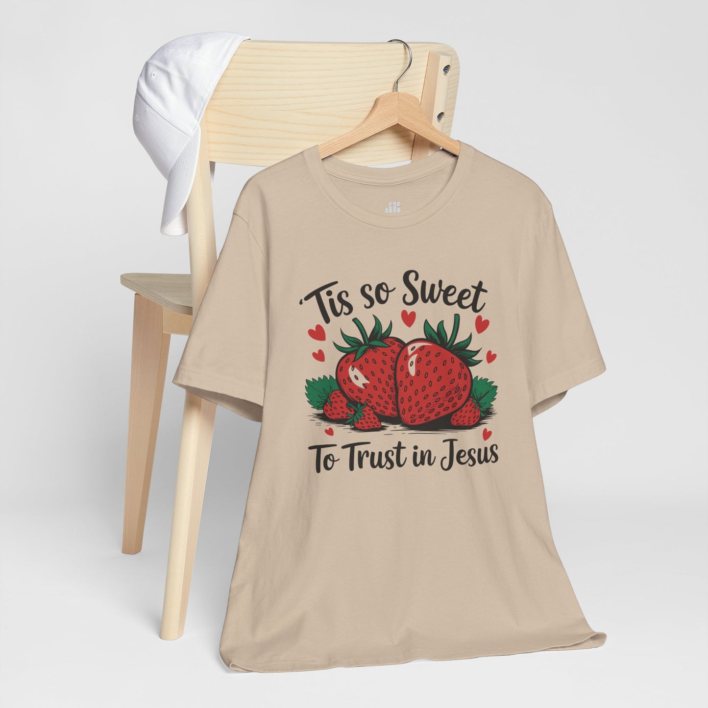 'Tis So Sweet to Trust in Jesus Soft Cotton Tee