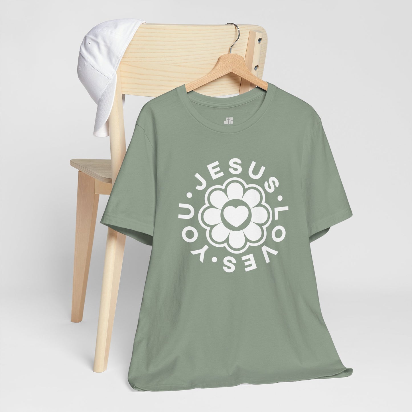 Jesus Loves You Soft Cotton Tee - Christian Tee