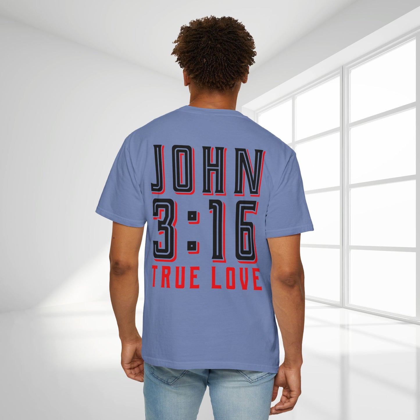 Comfort Colors John 3:16 Shirt