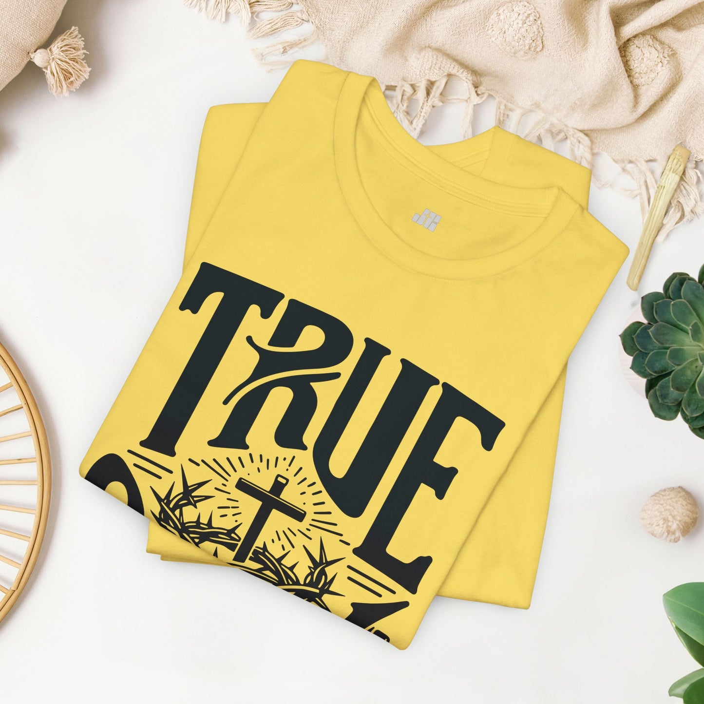 True Story He is Risen Christian Soft Cotton Tee - Easter Shirt