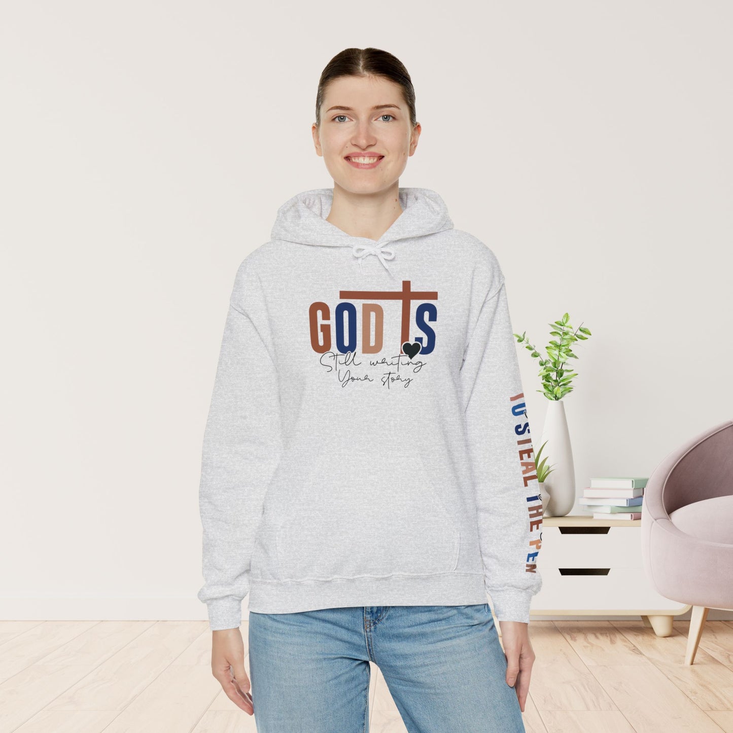 God is Still Writing Your Story Christian Hoodie