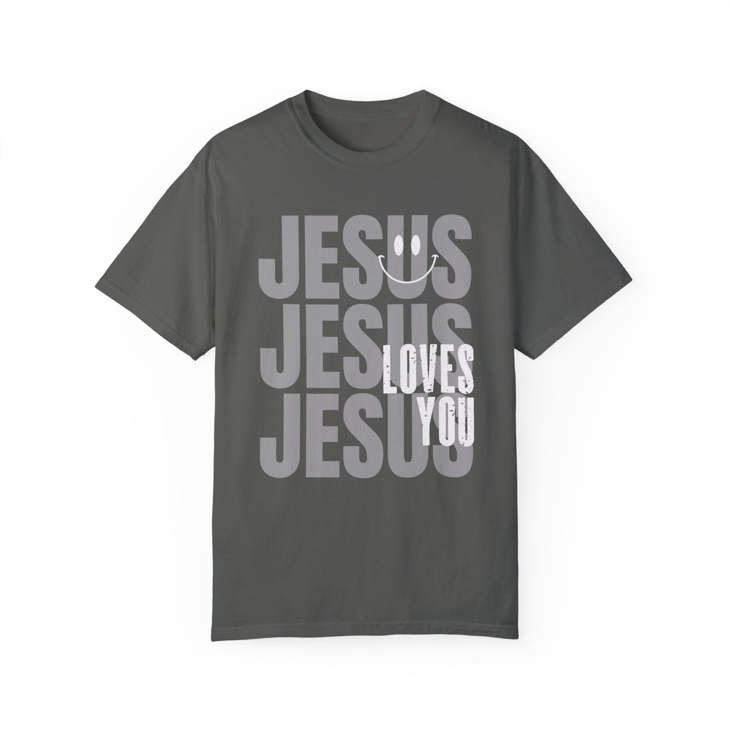 Jesus Loves You Comfort Colors Christian Shirt