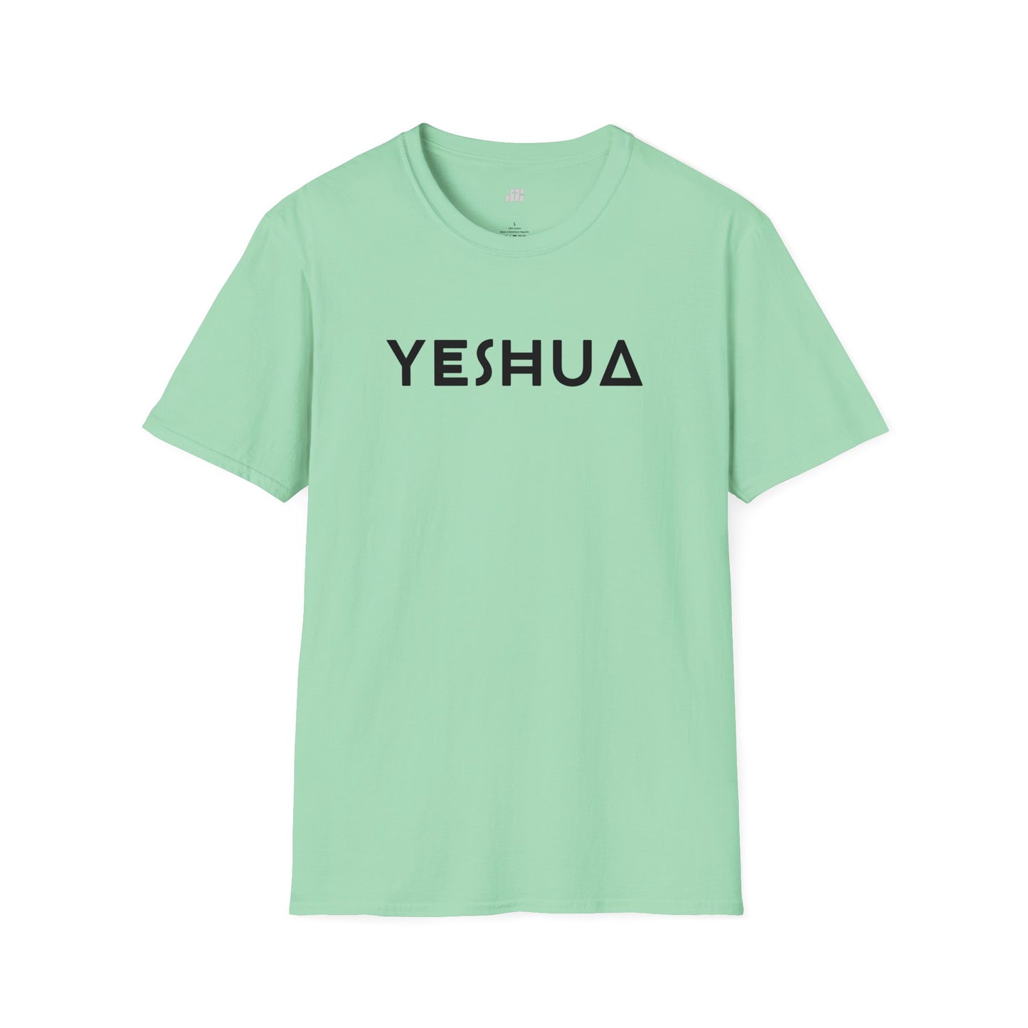 Unisex YESHUA Softstyle T-shirt -  Minimalist Christian Shirt