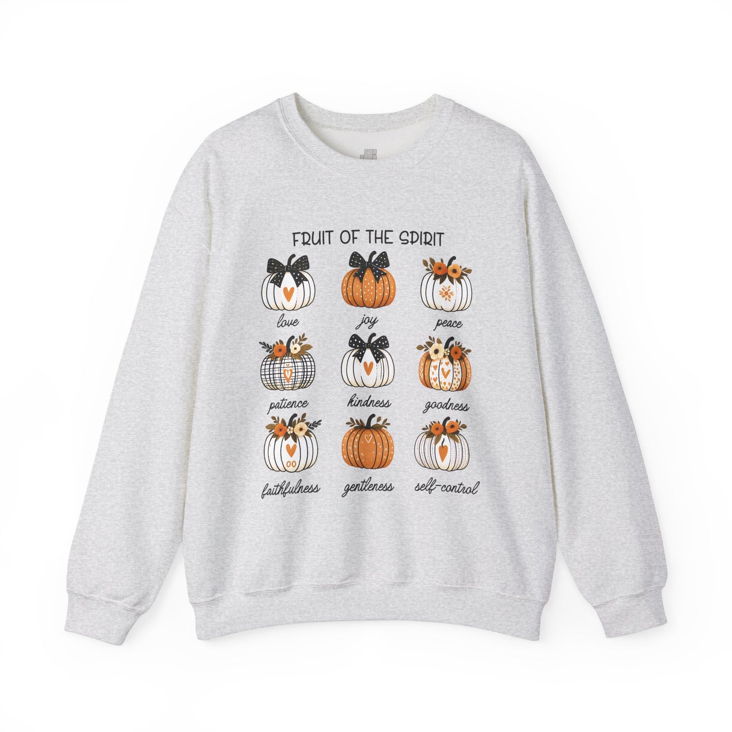 Pumpkin Fruit of The Spirit Christian Sweatshirt - Christian Pullover