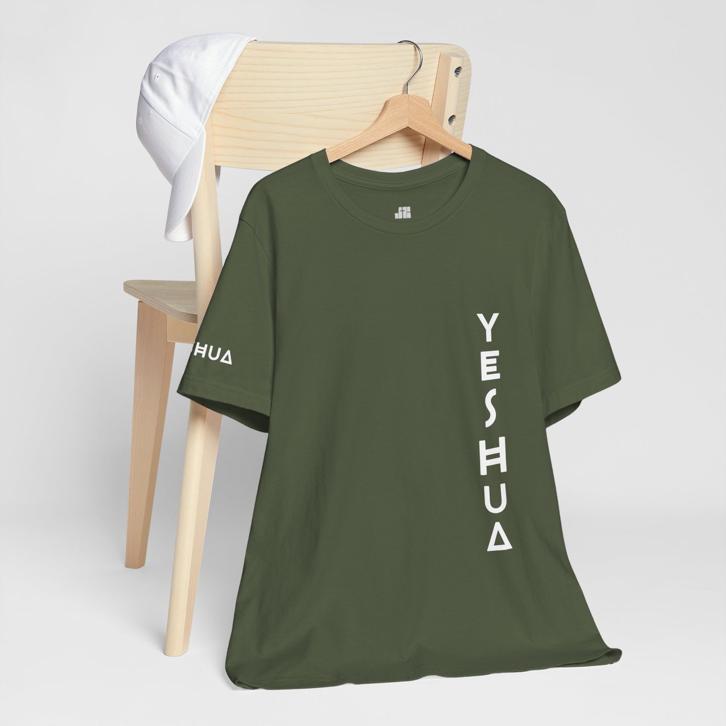 YESHUA Soft Cotton Tee -  Minimalist Christian Shirt