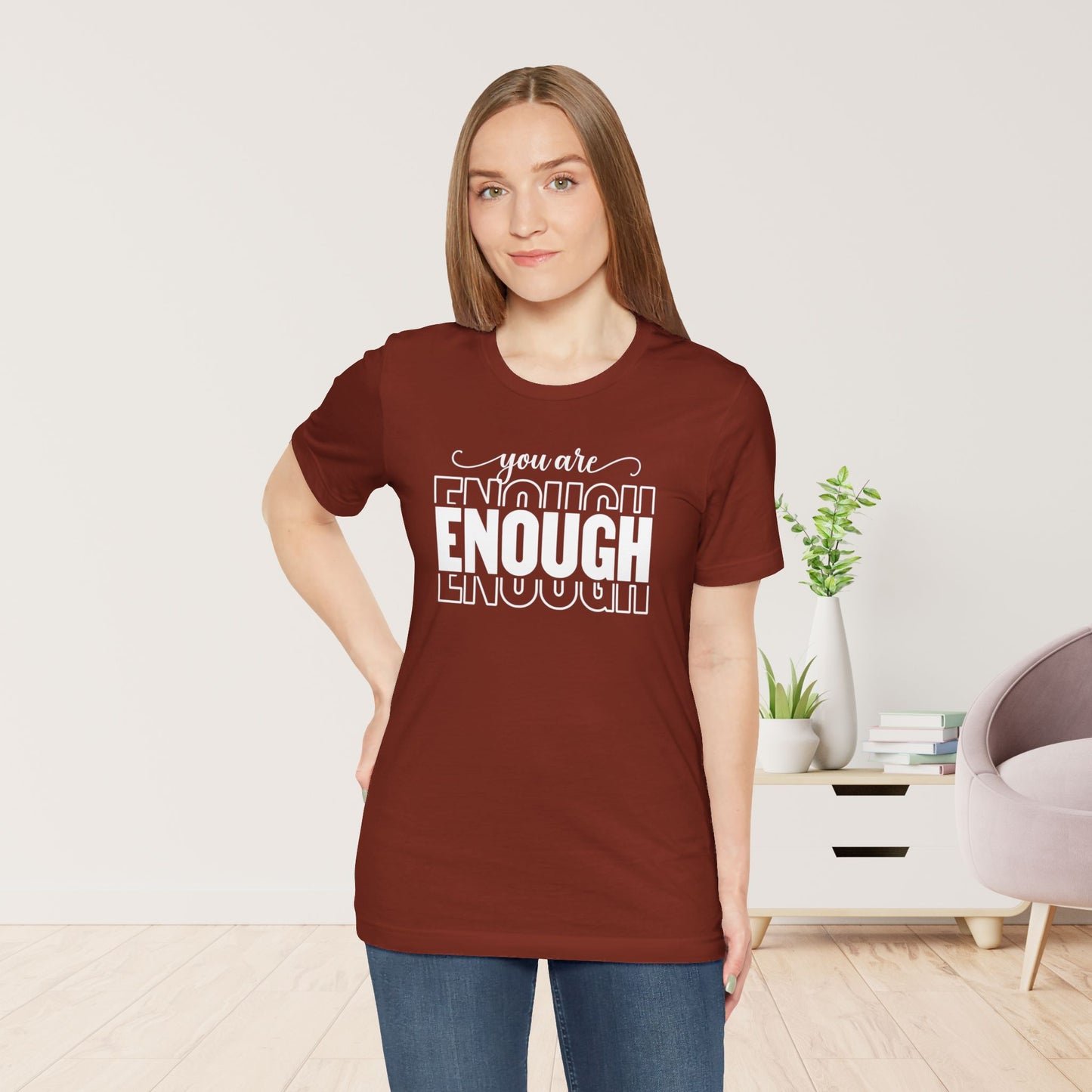 You are Enough Christian Soft Cotton Tee