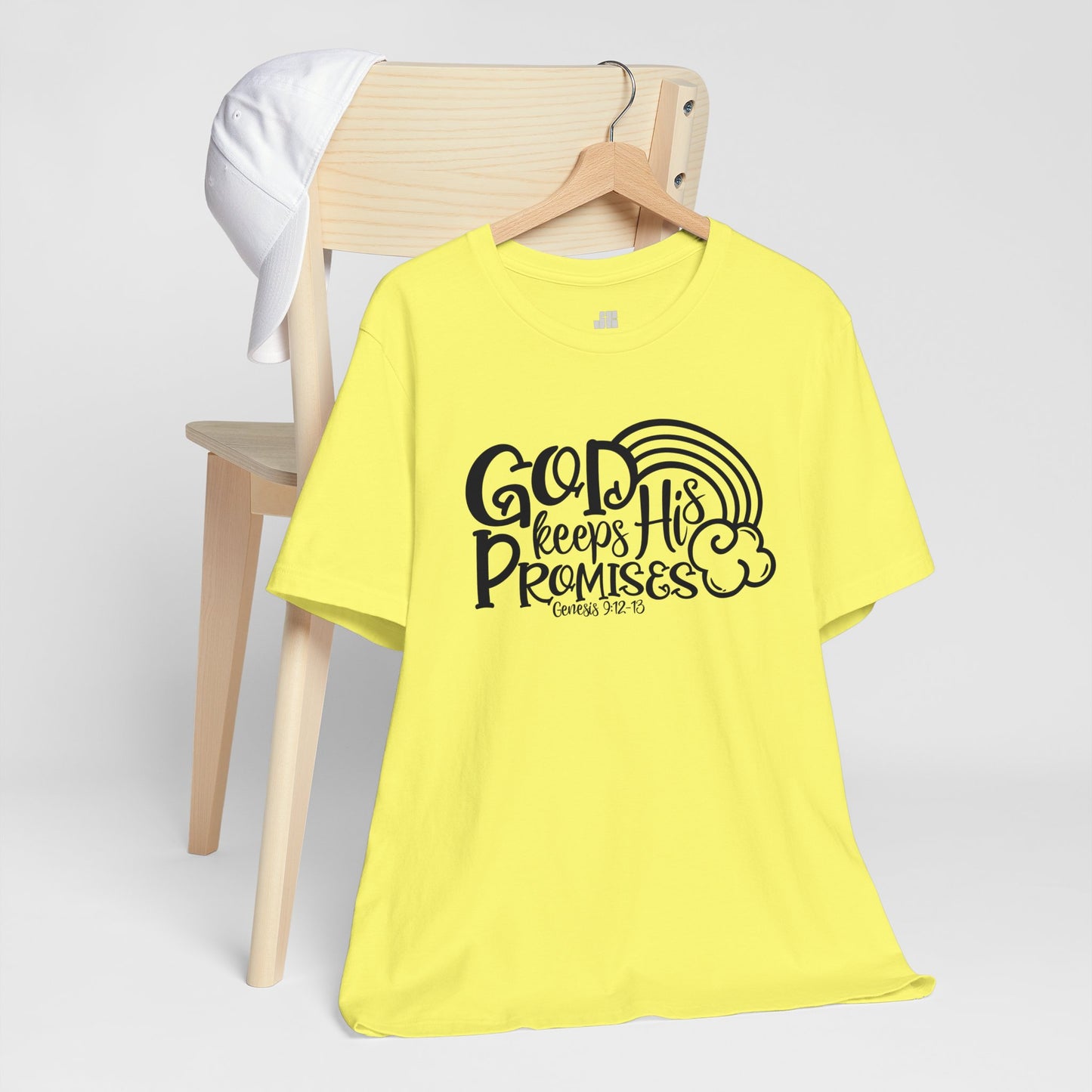 God Keeps His Promises Soft Cotton Tee - Bible Verse Christian Tee