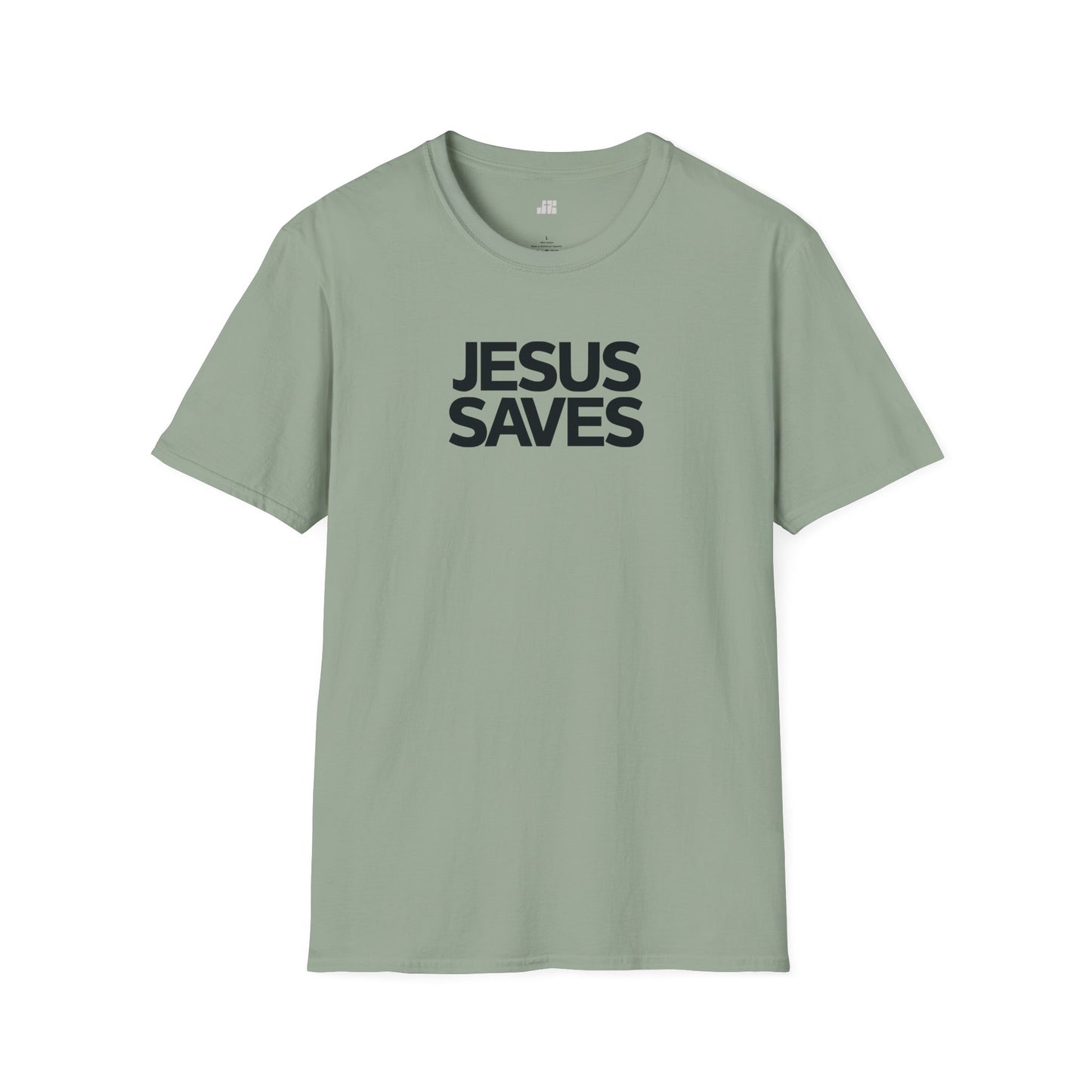 Unisex Jesus Saves Softstyle T-shirt - Acts 4:12 Bible Verse Christian Shirt