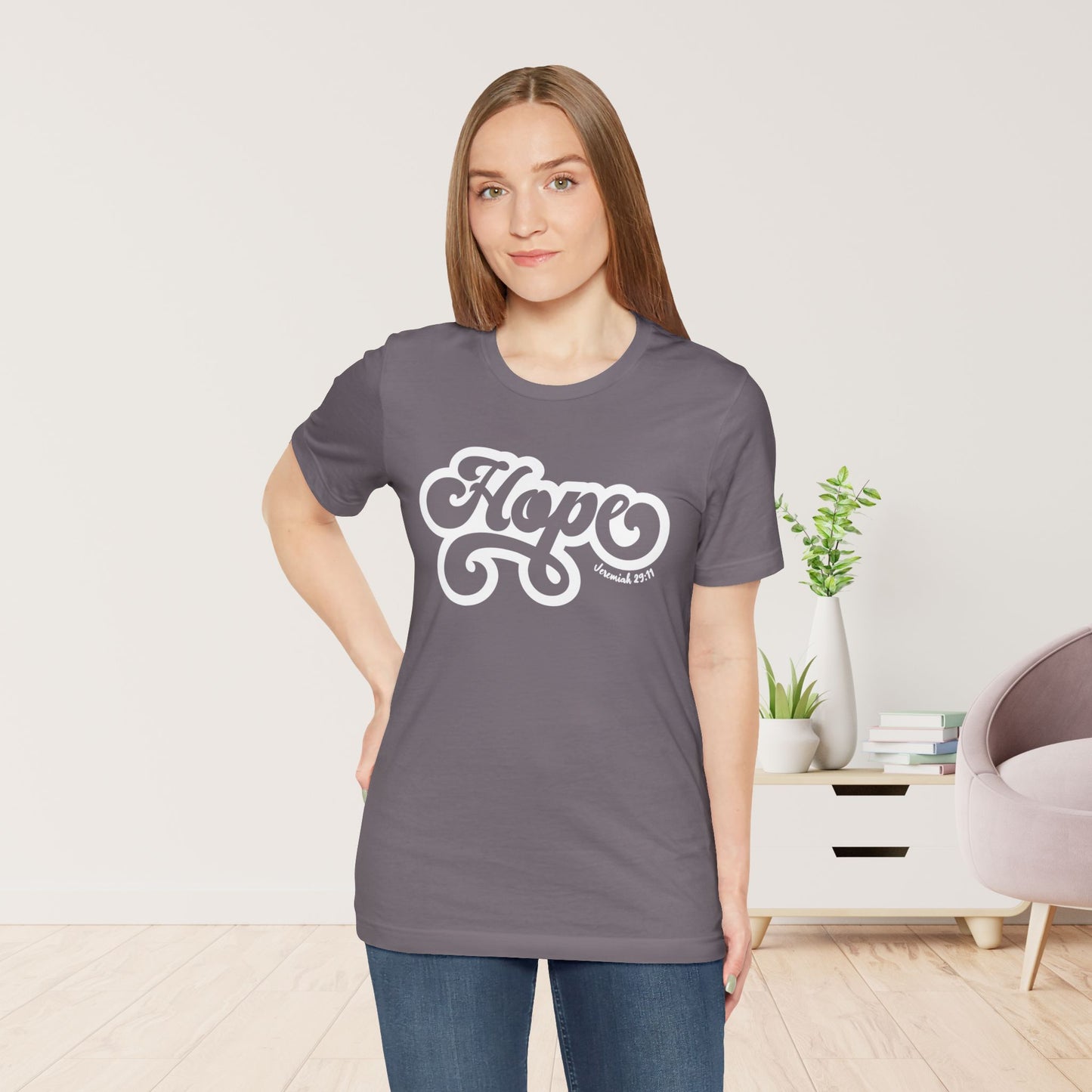 Hope Shirt - Bible Verse Christian Soft Cotton Tee