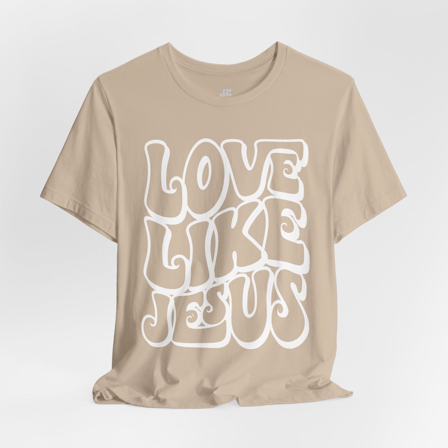 Love Like Jesus Soft Cotton Tee - Christian Shirt