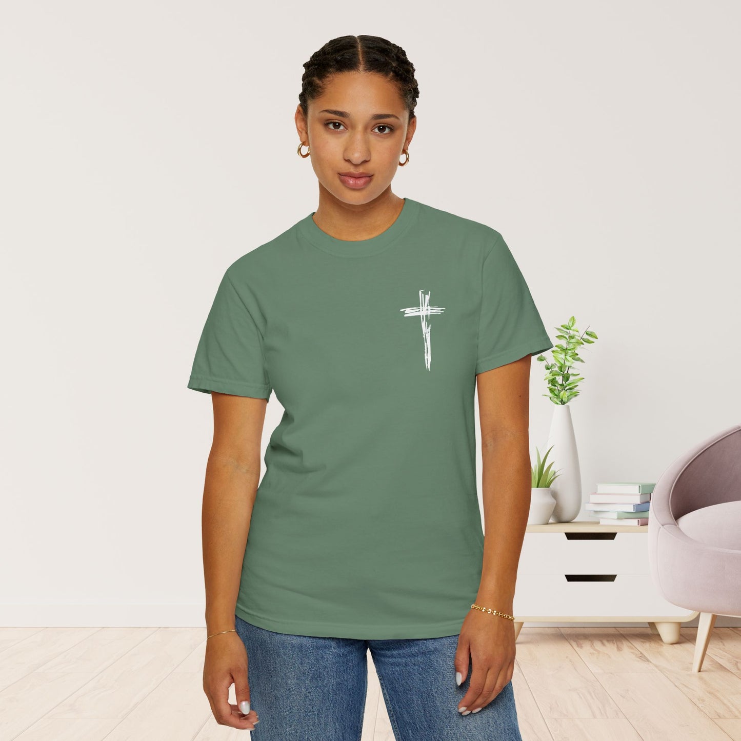 Comfort Colors Jesus is King Christian Shirt