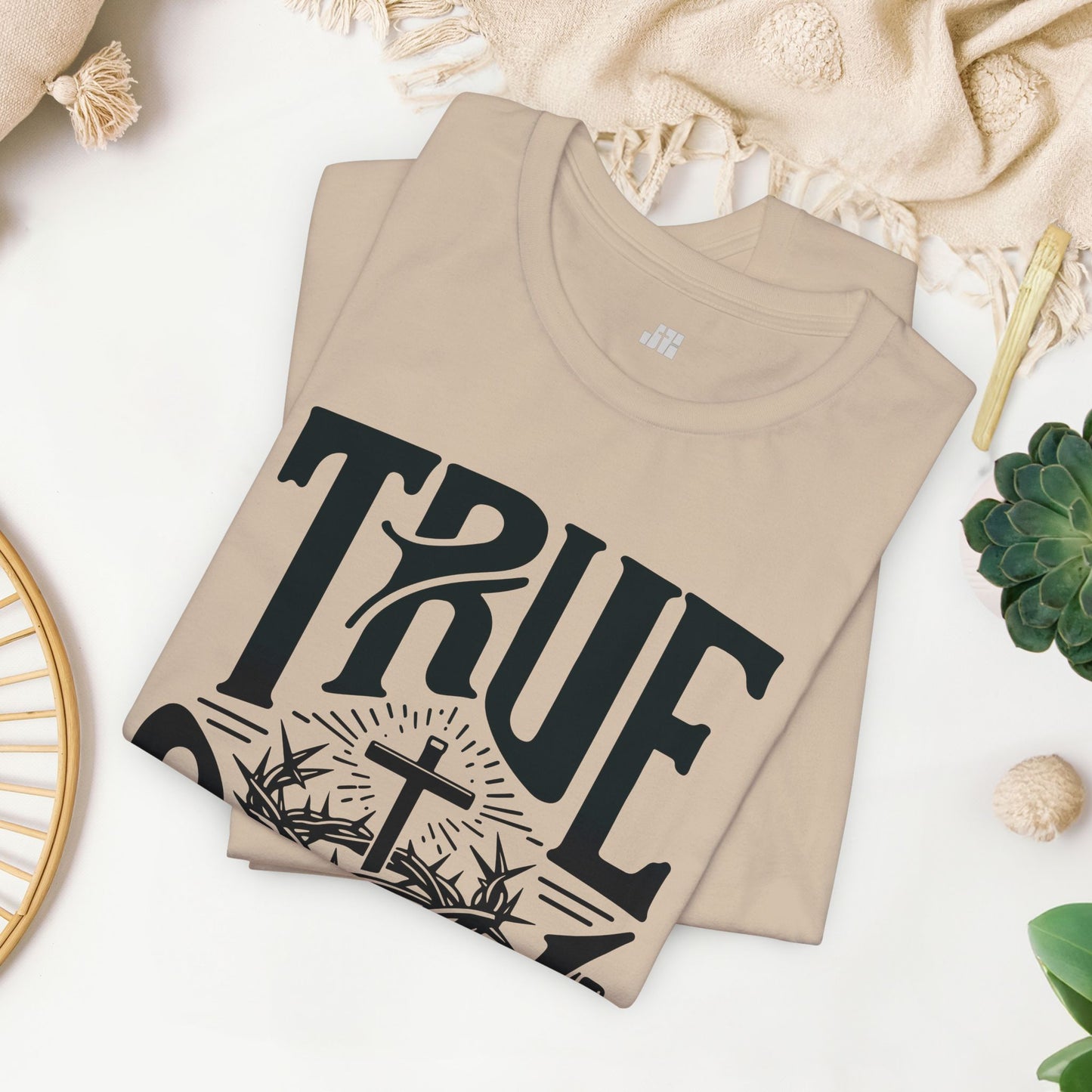 True Story He is Risen Christian Soft Cotton Tee - Easter Shirt