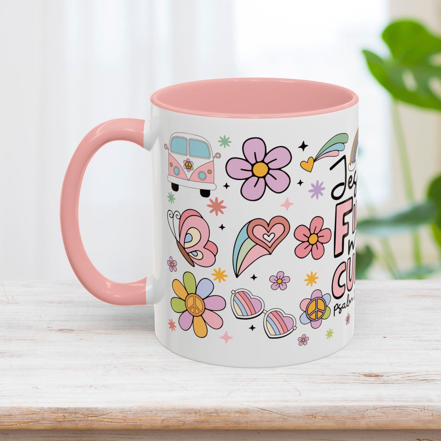 Jesus Fill My Cup Mug - Christian Coffee Mug