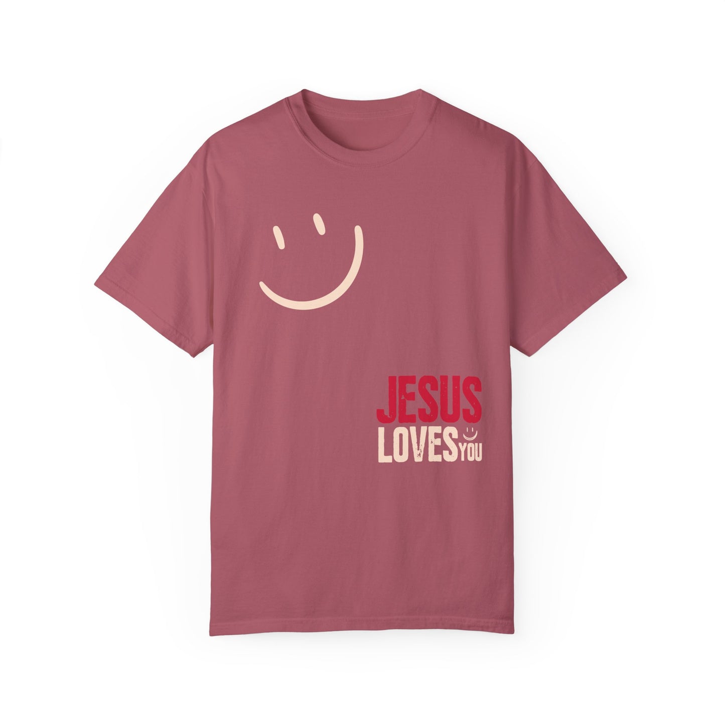 Comfort Colors Jesus Loves You Shirt - Trendy Christian T-shirt