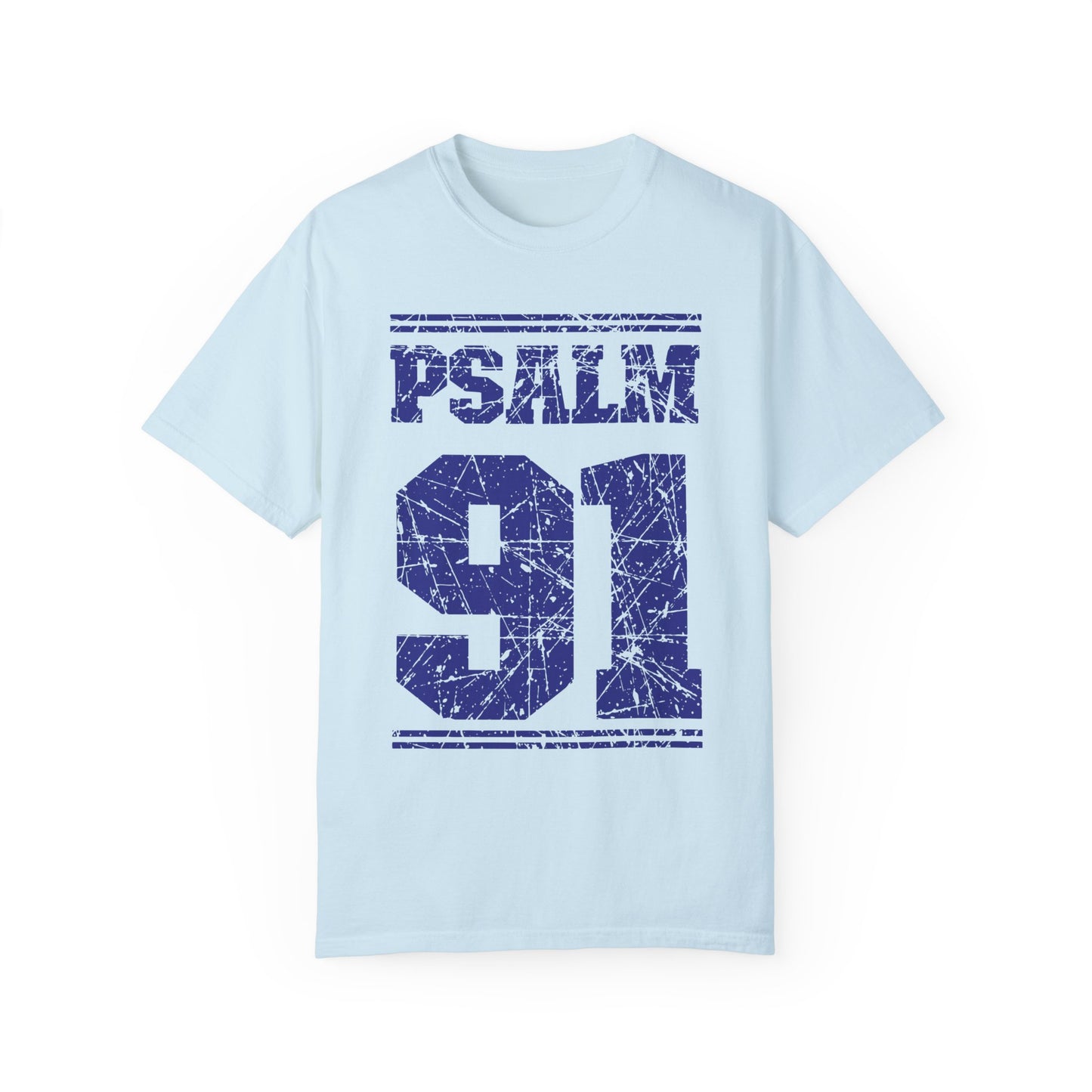 Psalm 91 Comfort Colors Christian Shirt