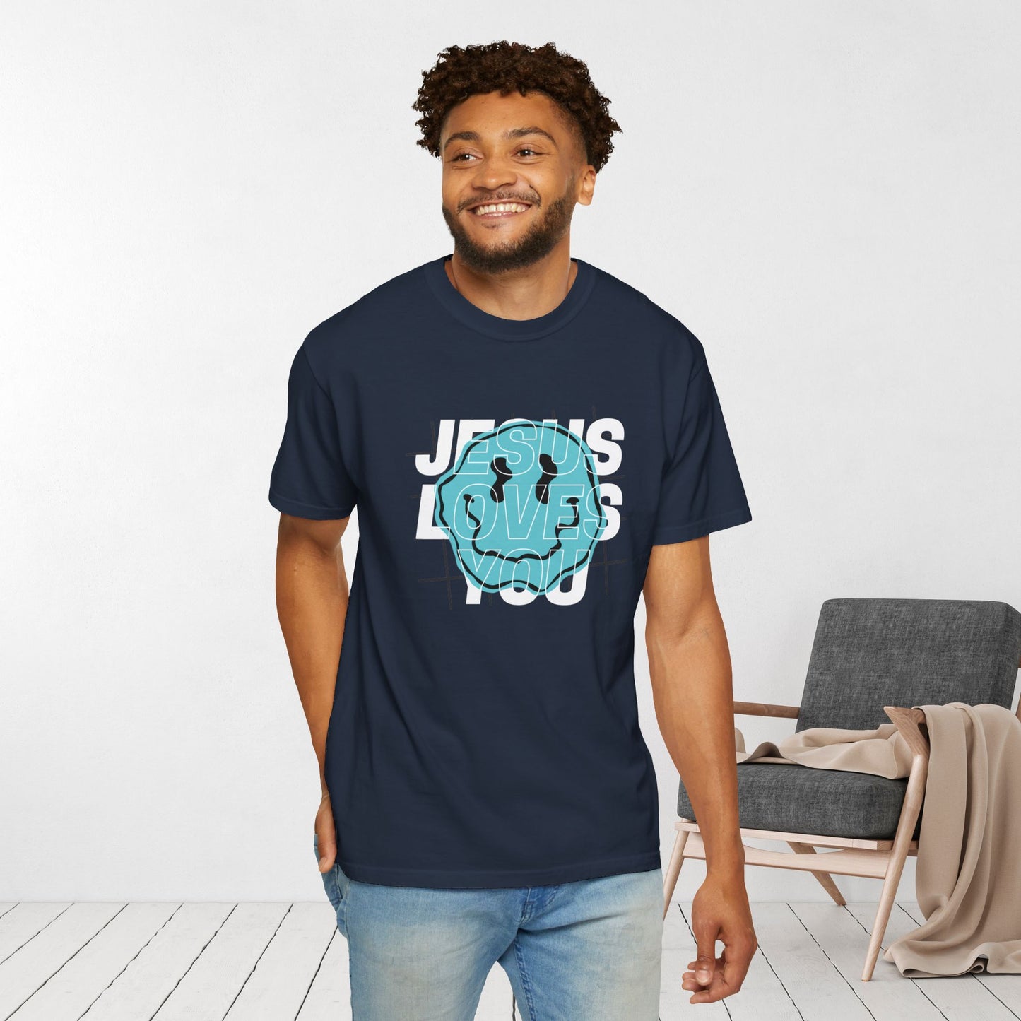 Jesus Loves You Comfort Colors T-shirt