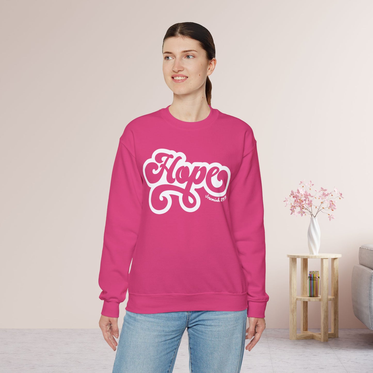 Hope Sweatshirt - Bible Verse Christian Sweatshirt