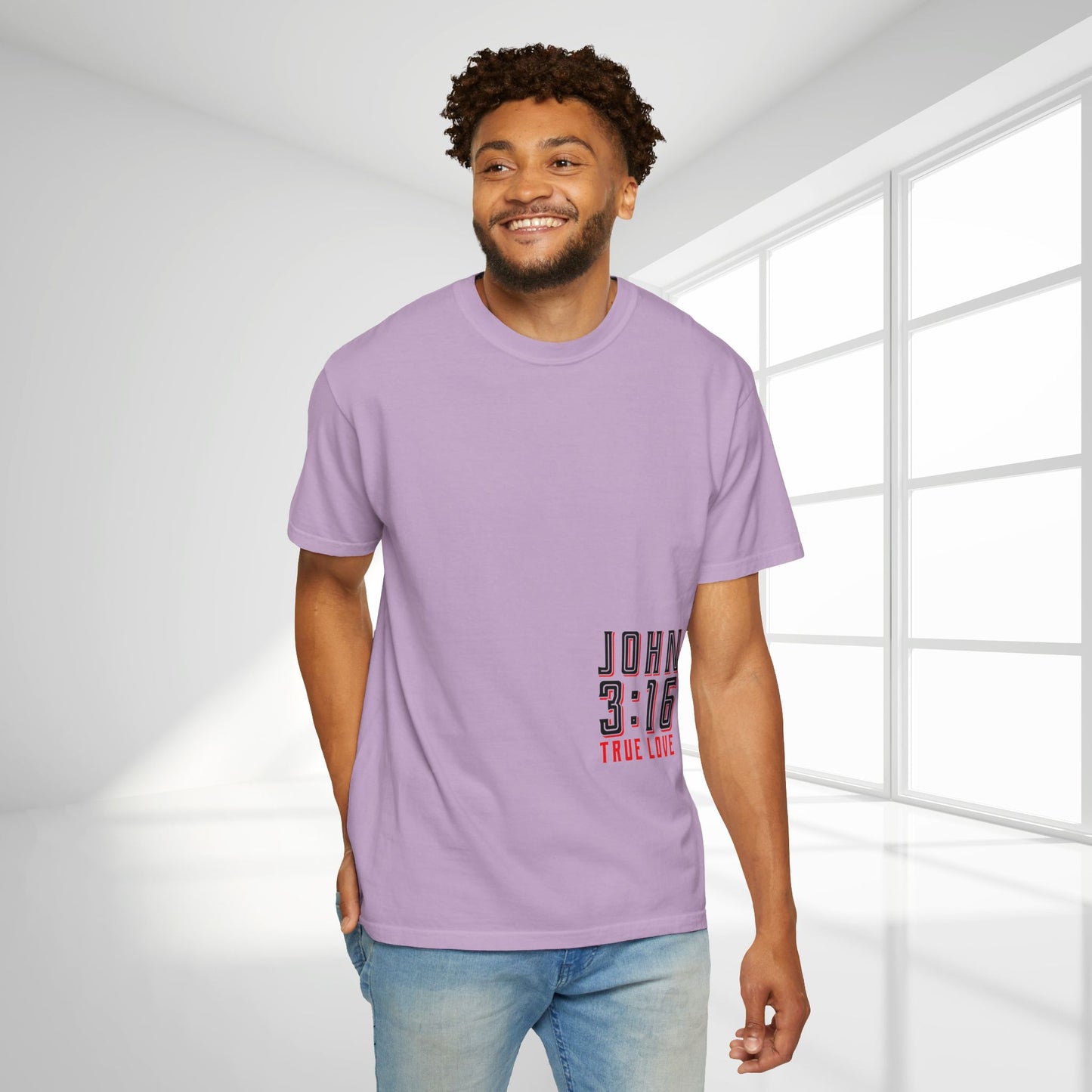 Comfort Colors John 3:16 Shirt