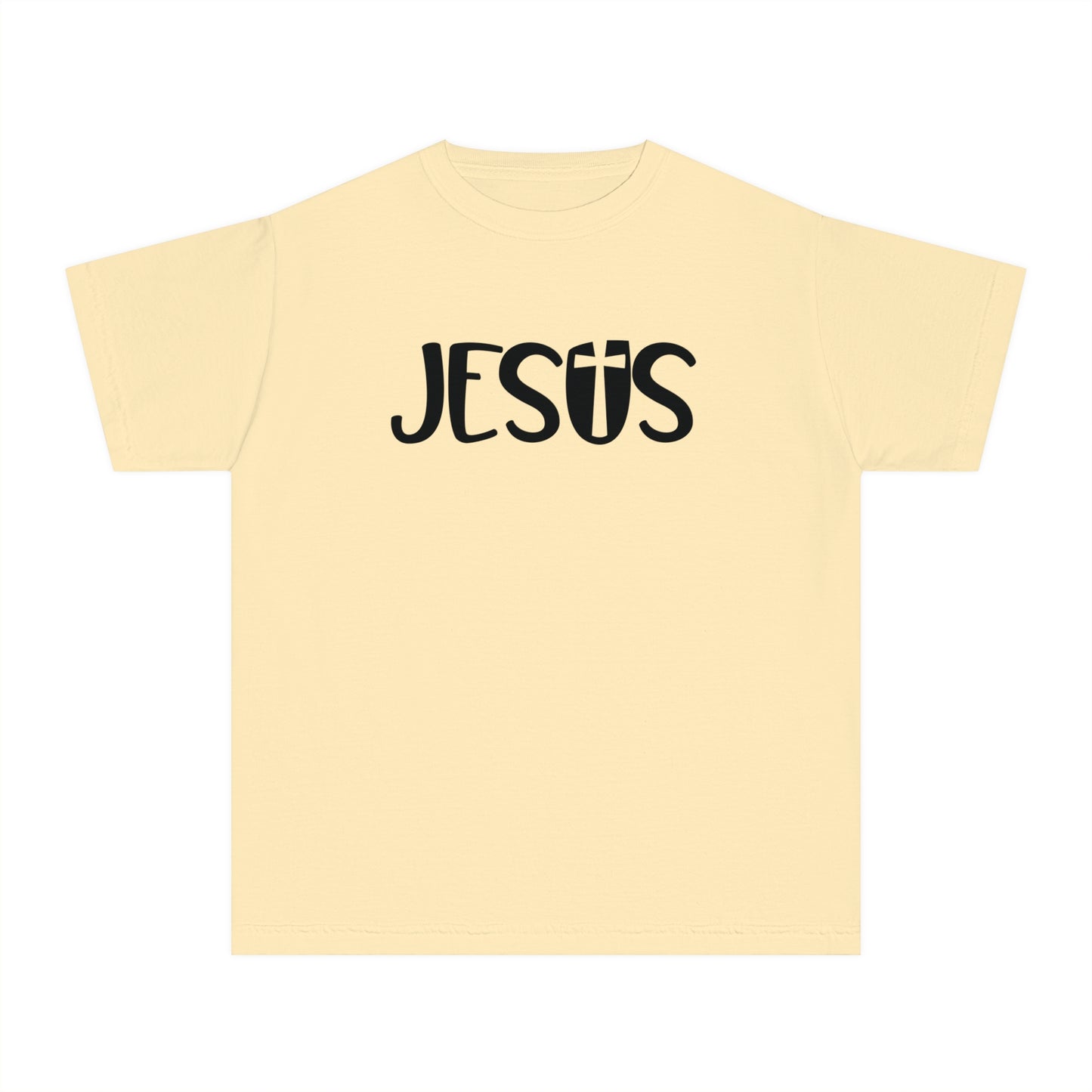 Jesus Comfort Colors Youth Christian T-shirt