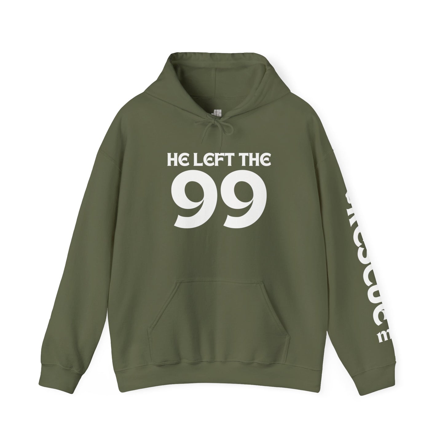 He Left the 99 to Rescue Me Hoodie - Unisex Christian Hoodie