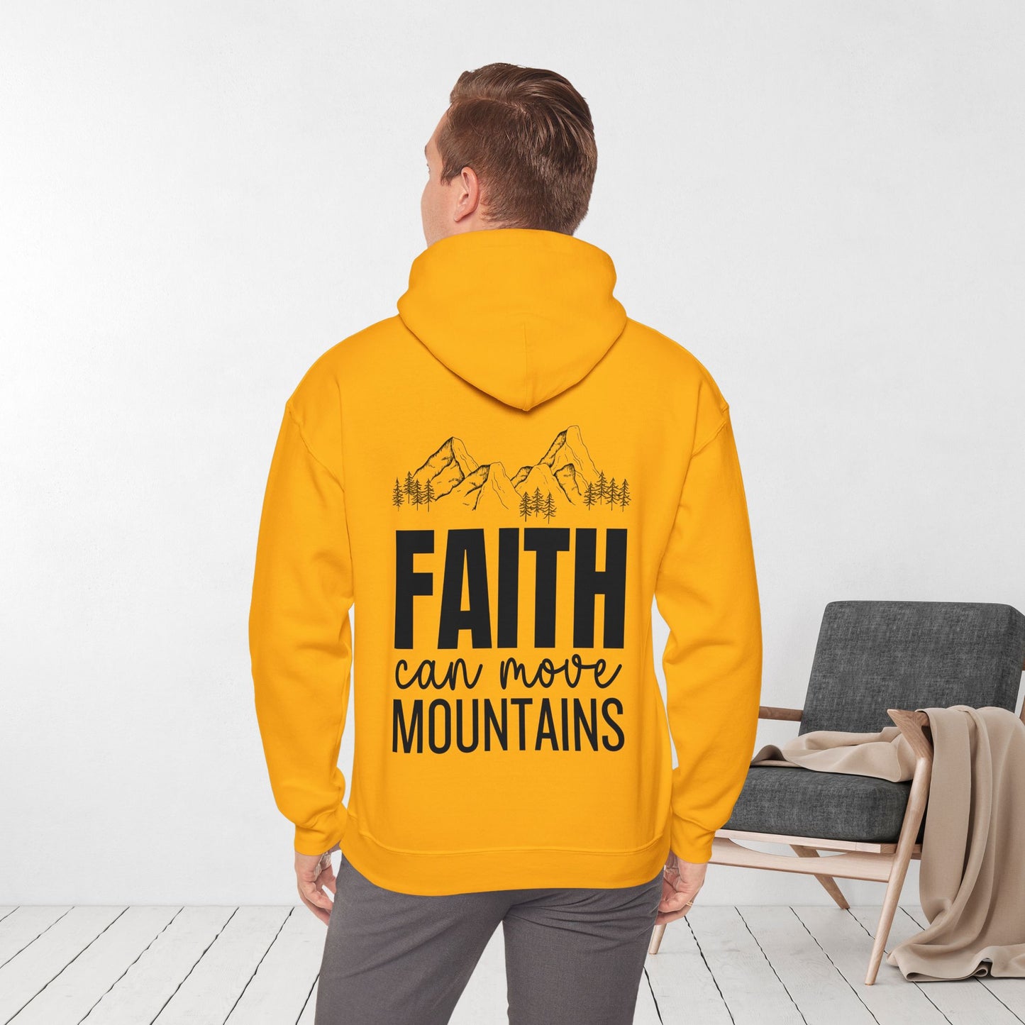 Faith Can Move Mountains Unisex Hoodie