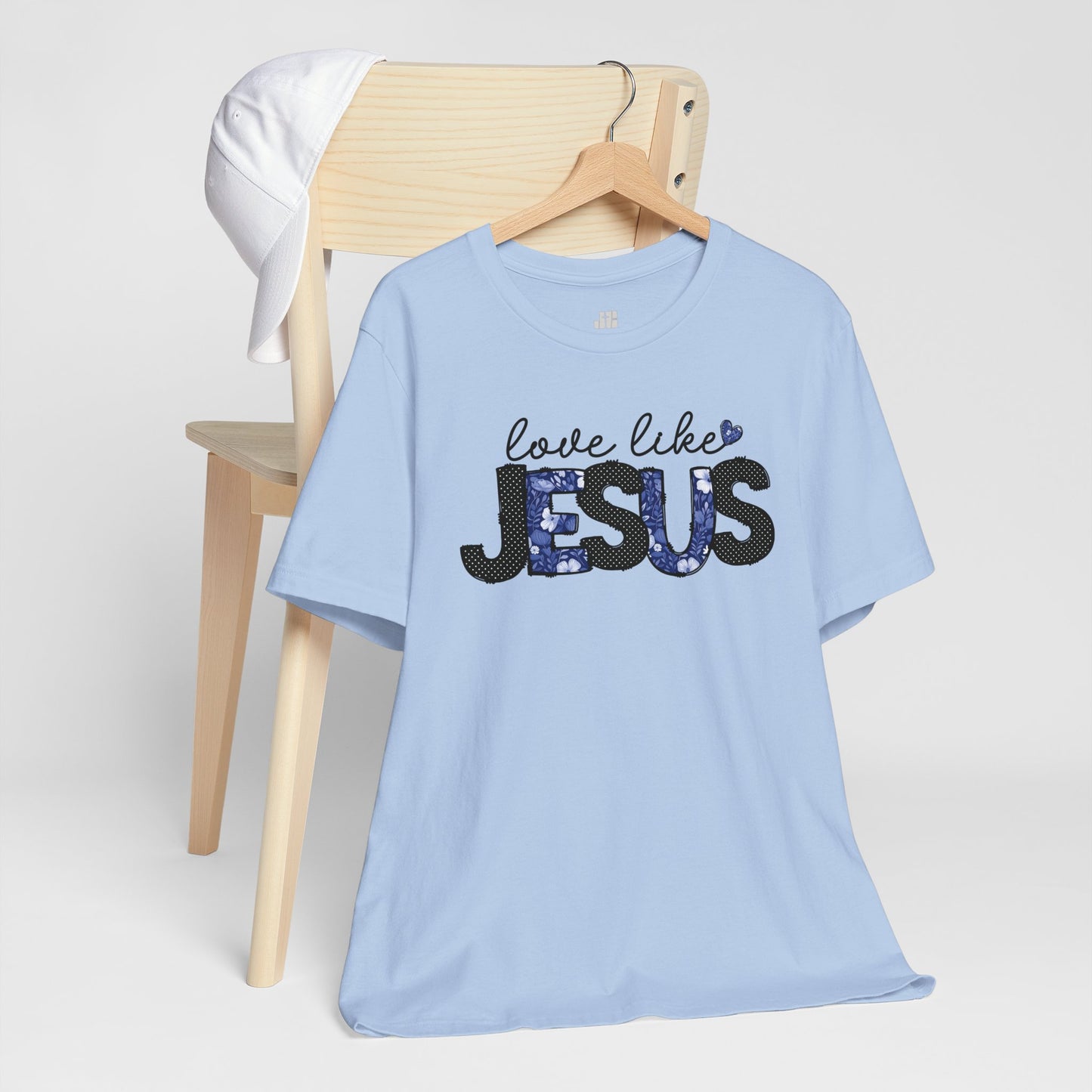 Love Like Jesus Soft Cotton Tee - Christian Shirt