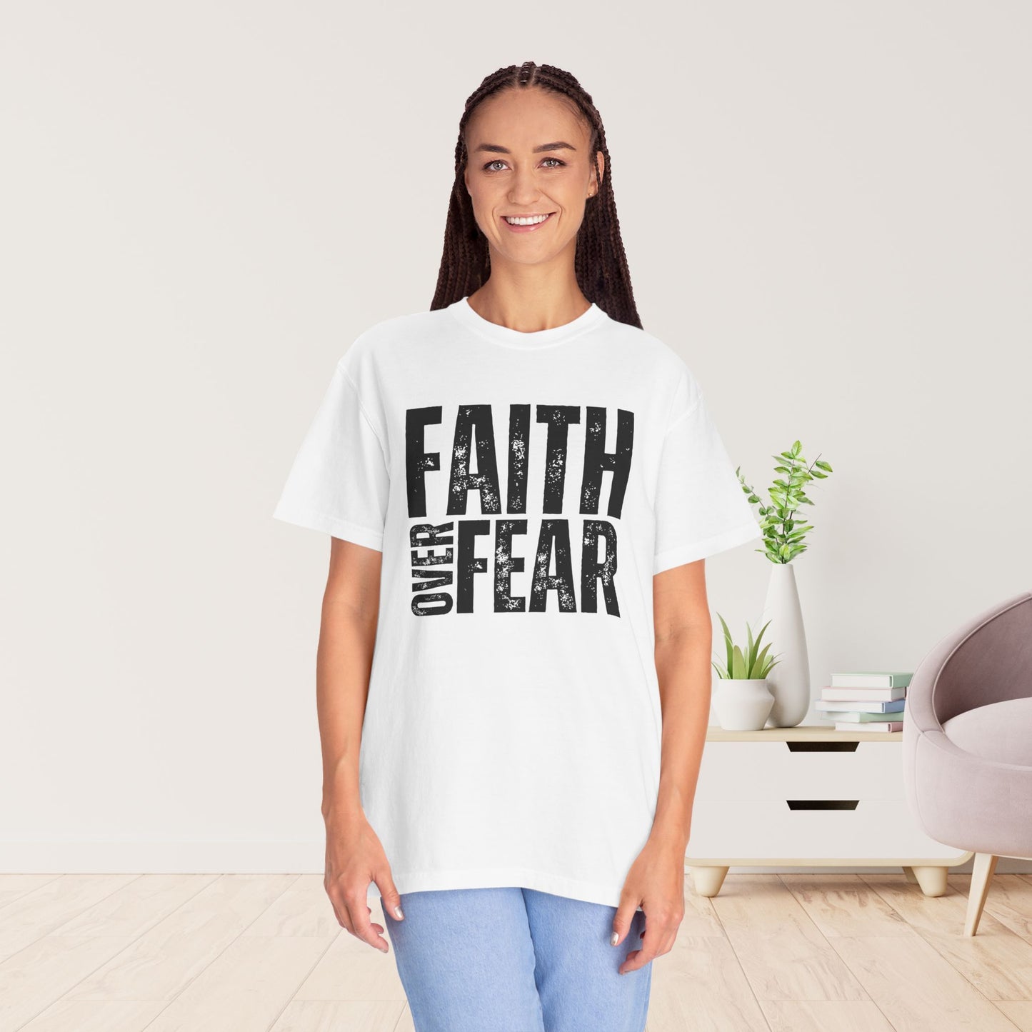 Comfort Colors Faith Over Fear Shirt Unisex Shirt