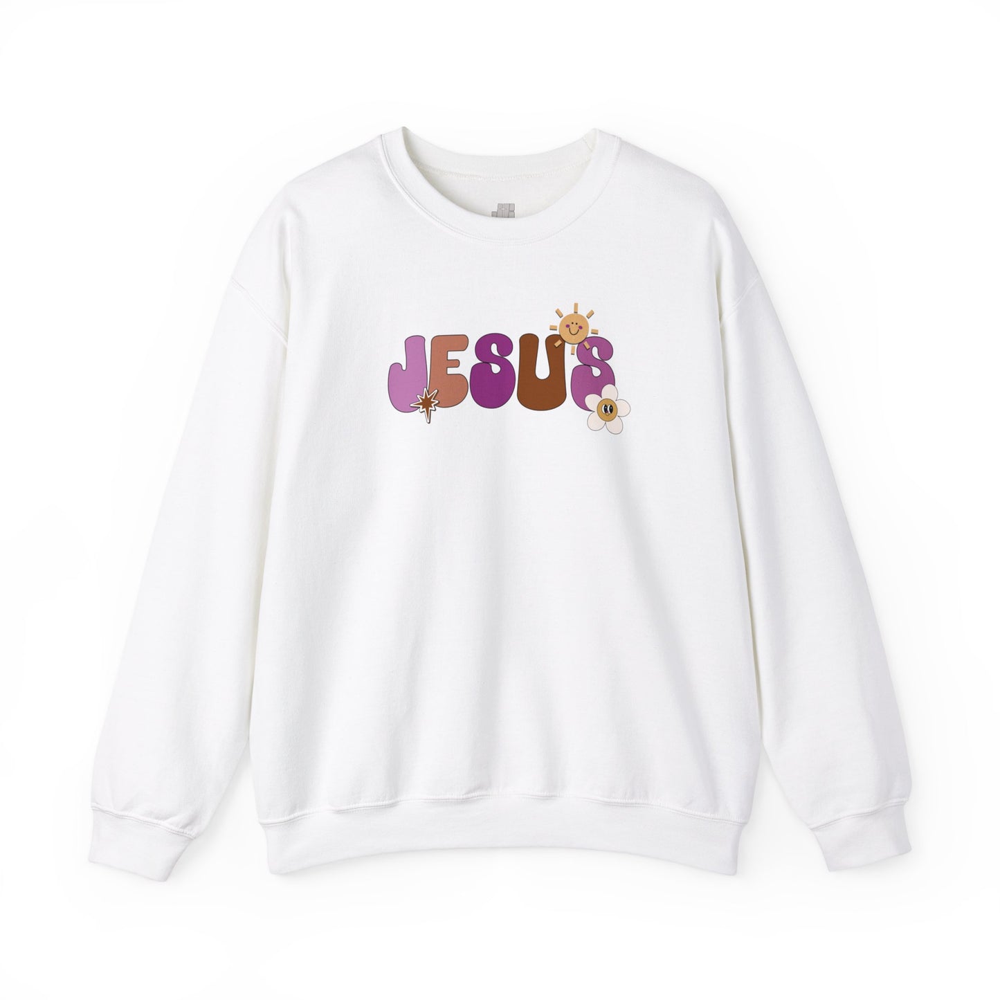 Purple Jesus is the Way John 14:6 Bible Verse Christian Sweatshirt